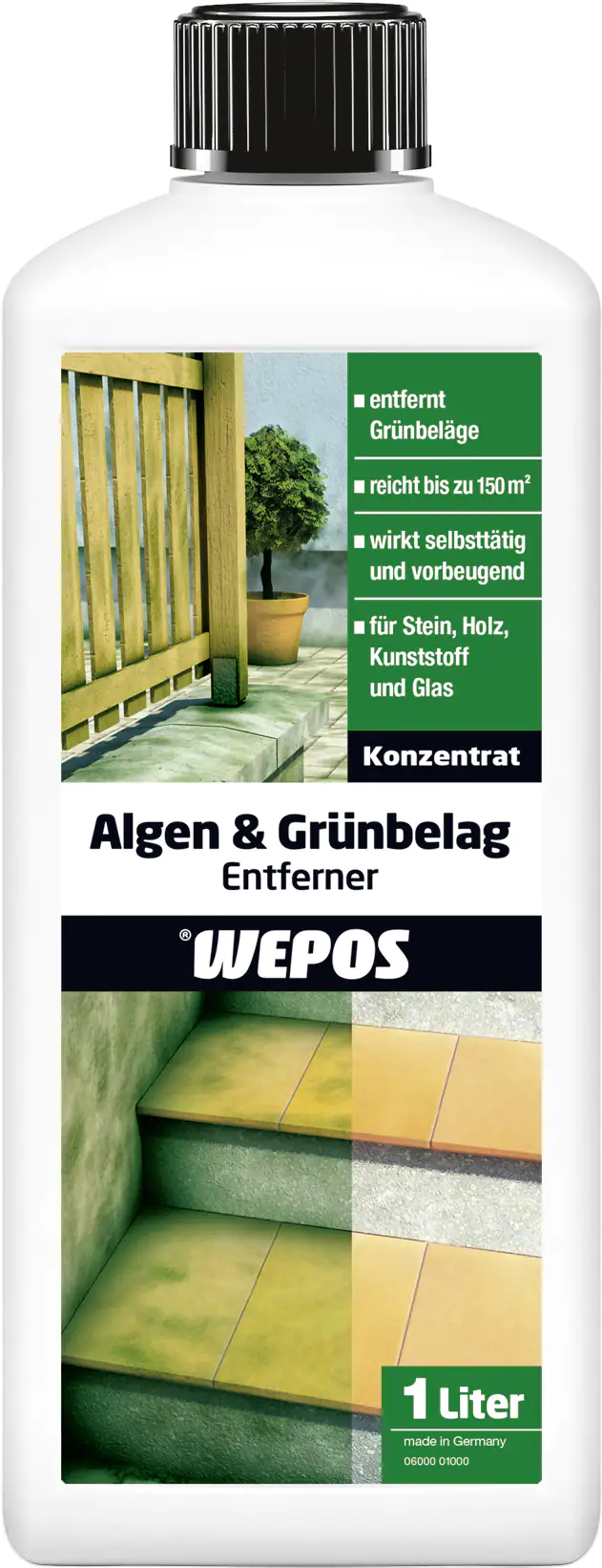 Wepos Algen- und Grünbelagentferner 1 L