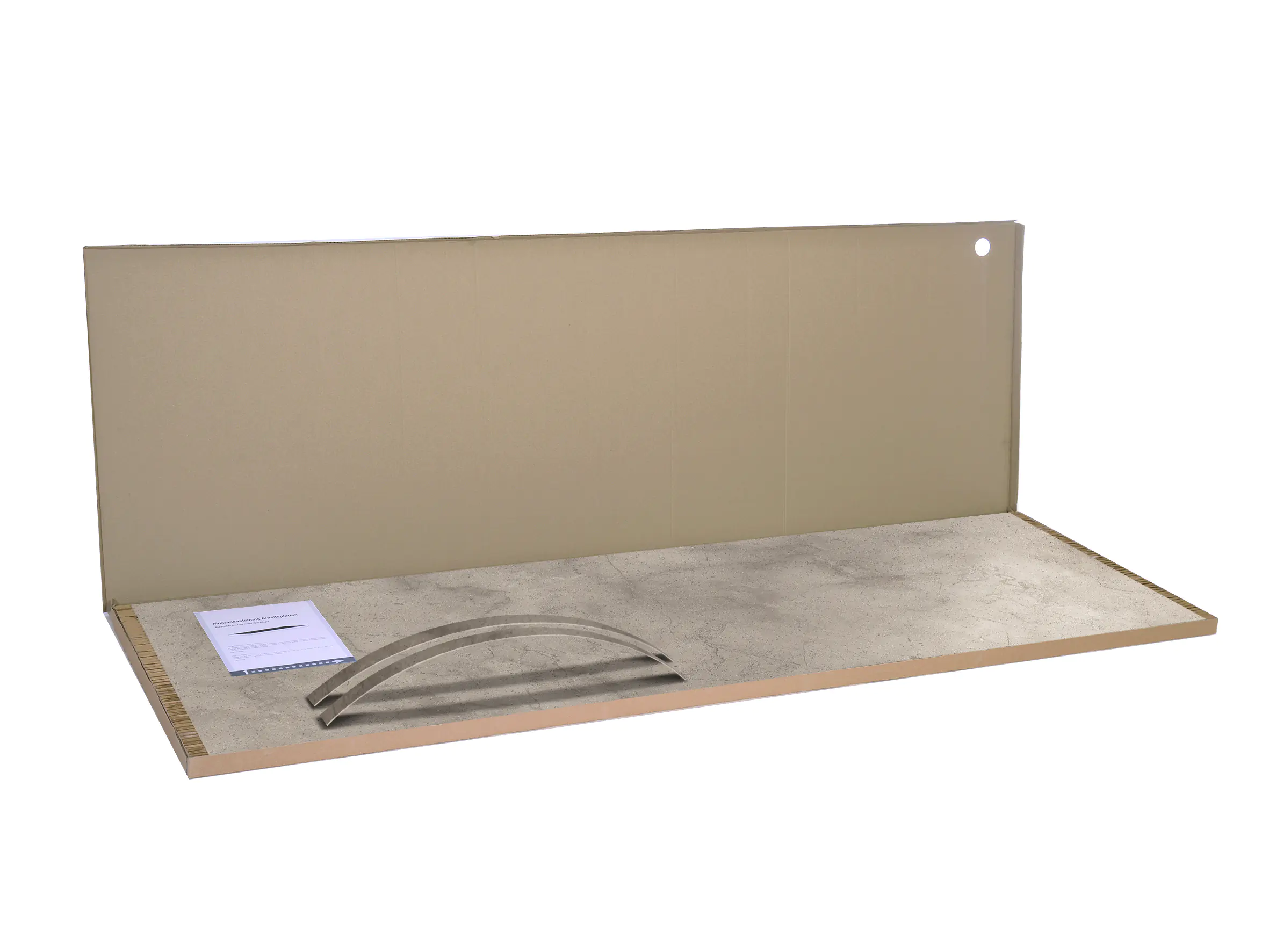 Kronoflooring Arbeitsplatte Dovetail Arosa 246 x 63,5 x 3,8 cm eiche