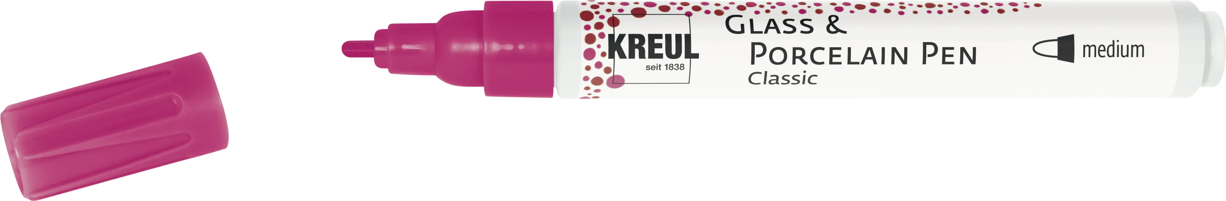 Kreul Glass & Porcelain Pen Classic turmalin 2 - 4 mm