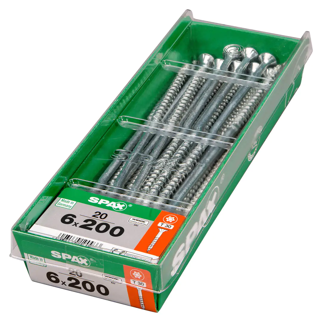 Spax Universalschrauben 6.0 x 200 mm TX 30 - 20 Stk.