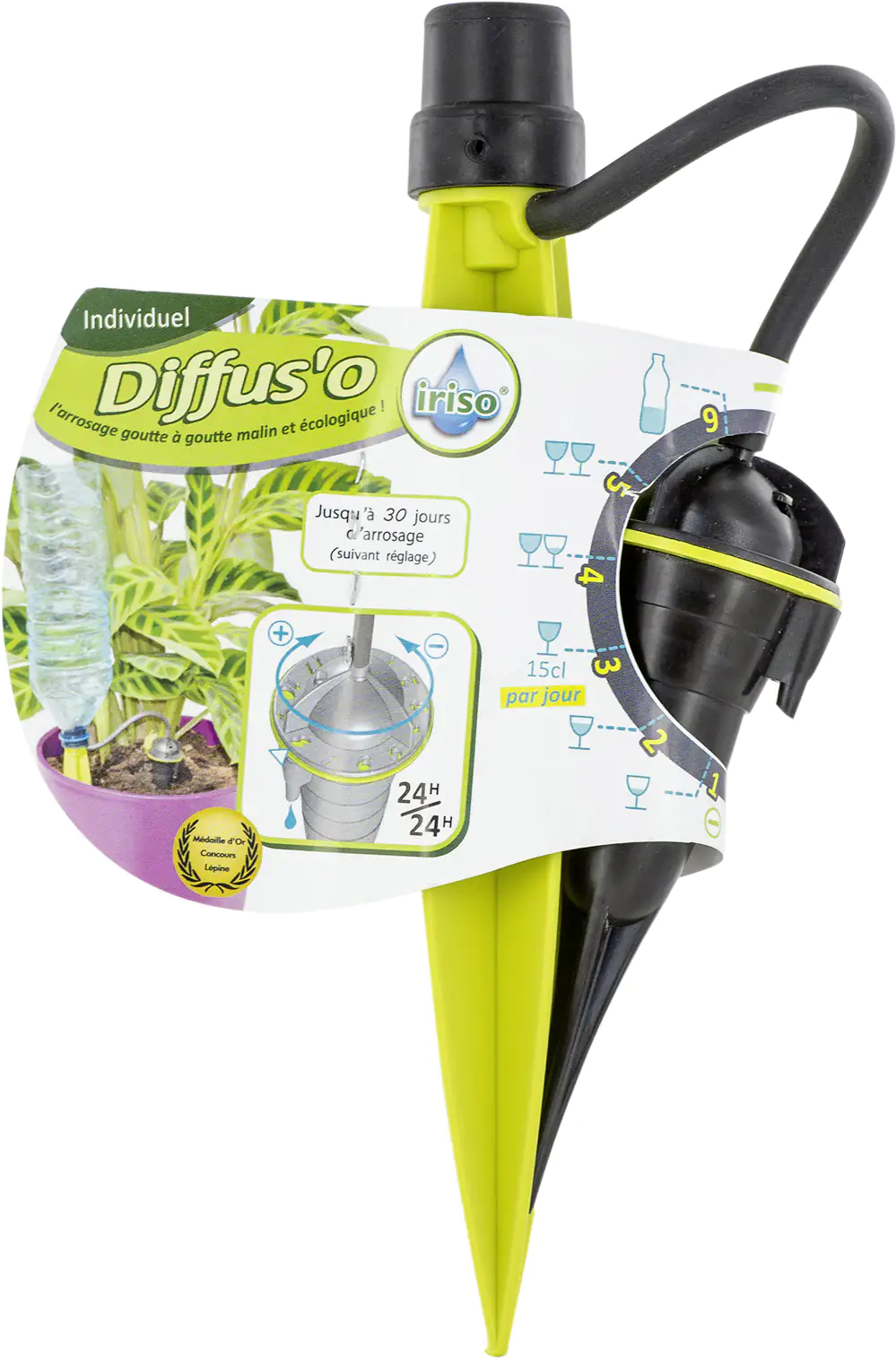 Automatische Planzenbewässerung Iriso Tropfsystem PG1