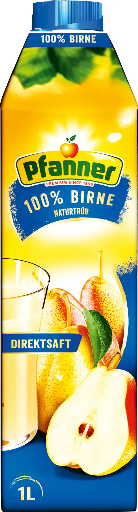 Pfanner Birnen Direktsaft 1 L naturtrüb