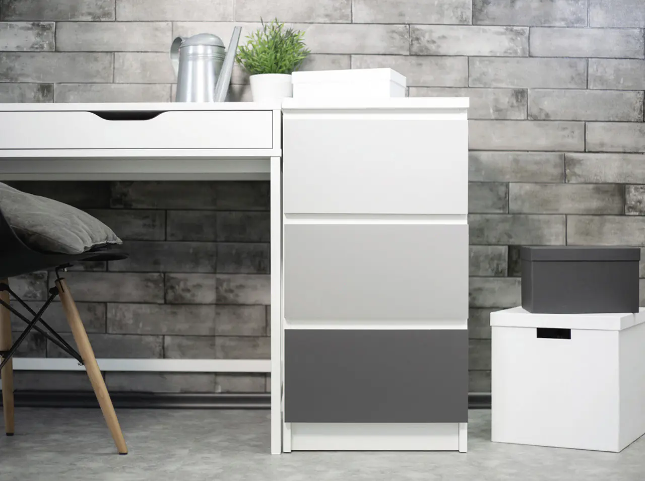 d-c-fix Selbstklebefolie Uni grau matt 45 cm x 2 m