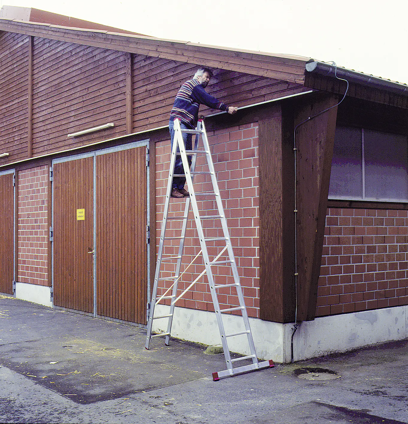 Krause Aluminium-Mehrzweckleiter CORDA 6,20 m