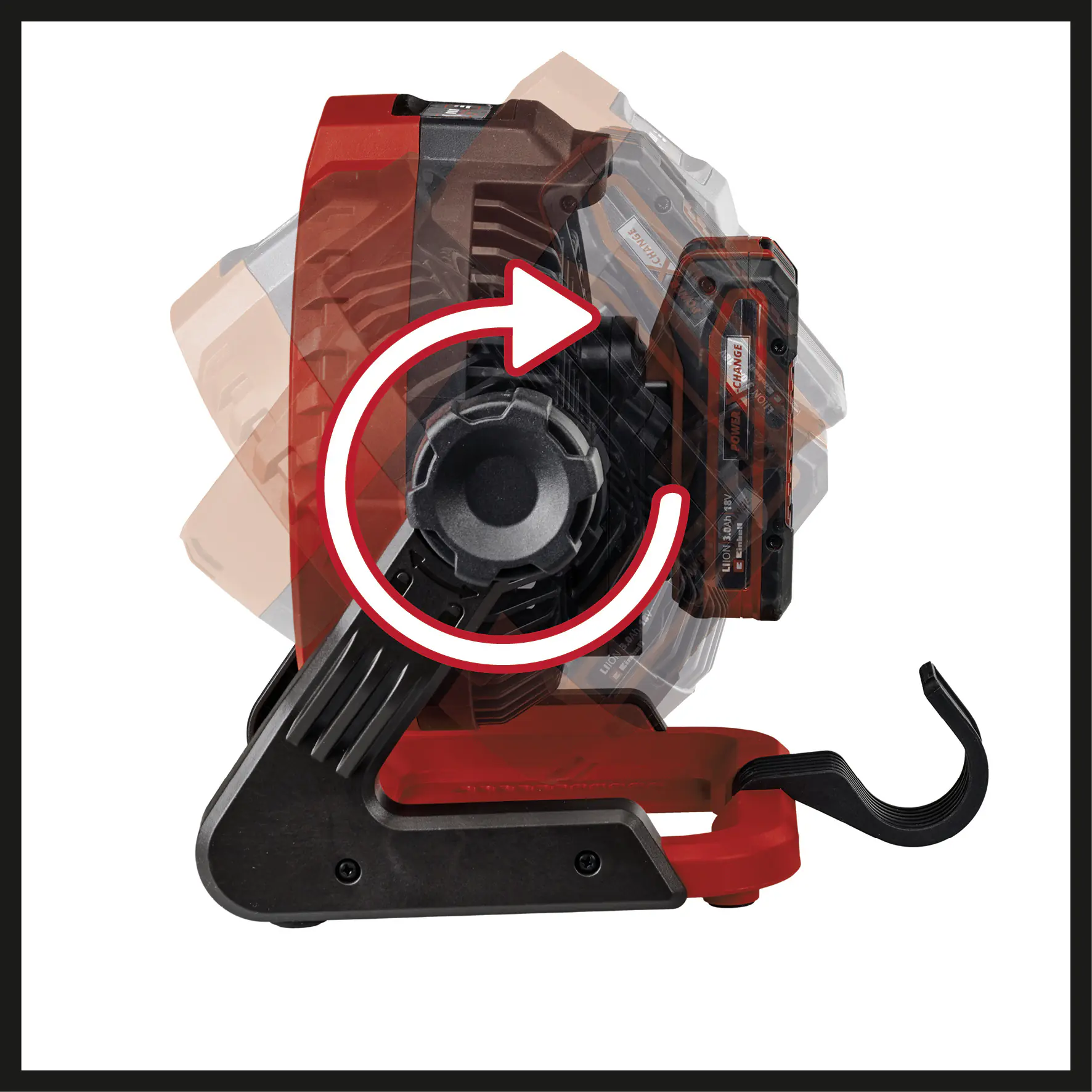 Einhell Akku Ventilator GE-CF 18/2200 Li