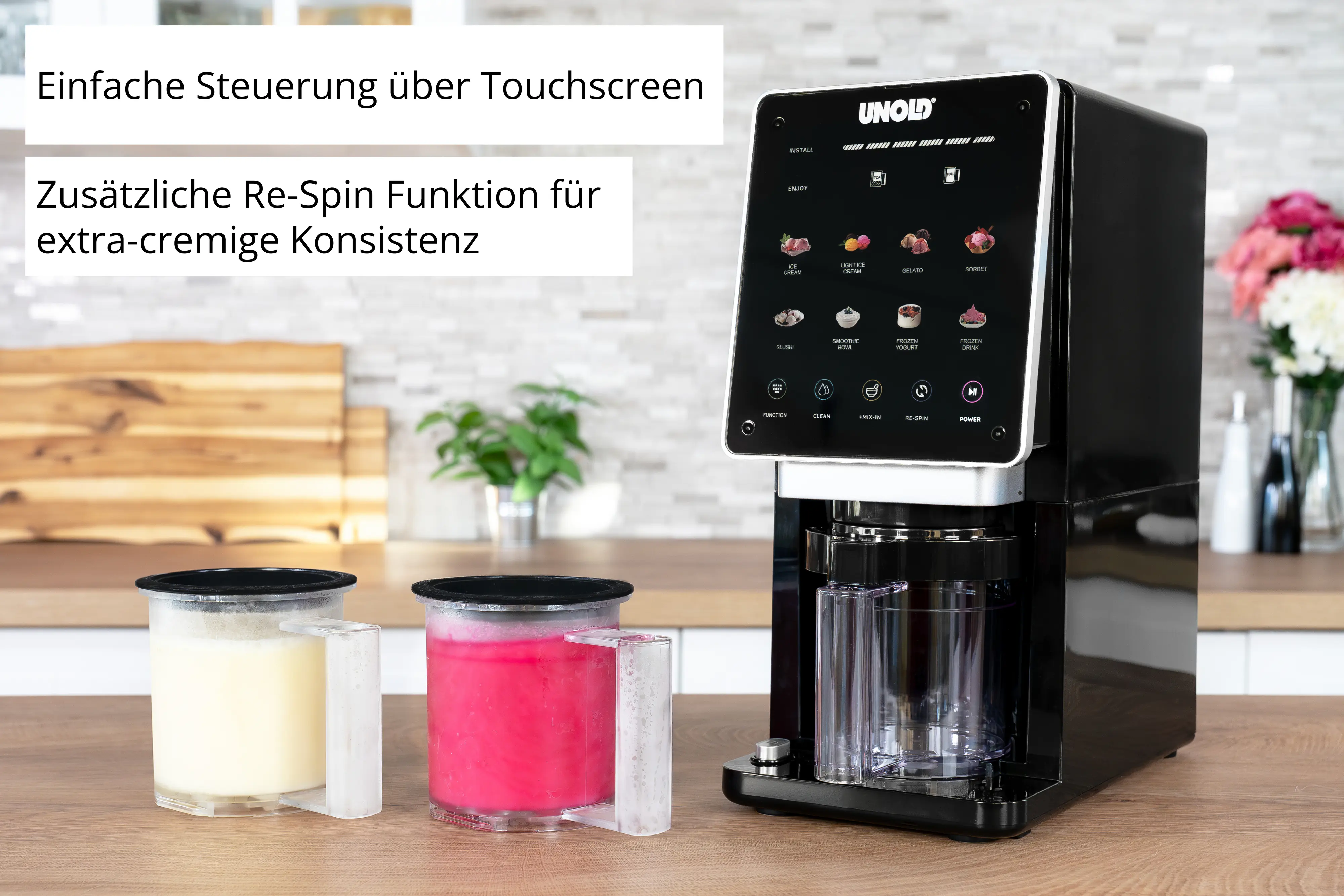 Unold Eismaschine Cream Dream 48805 0,5 l 800 W schwarz