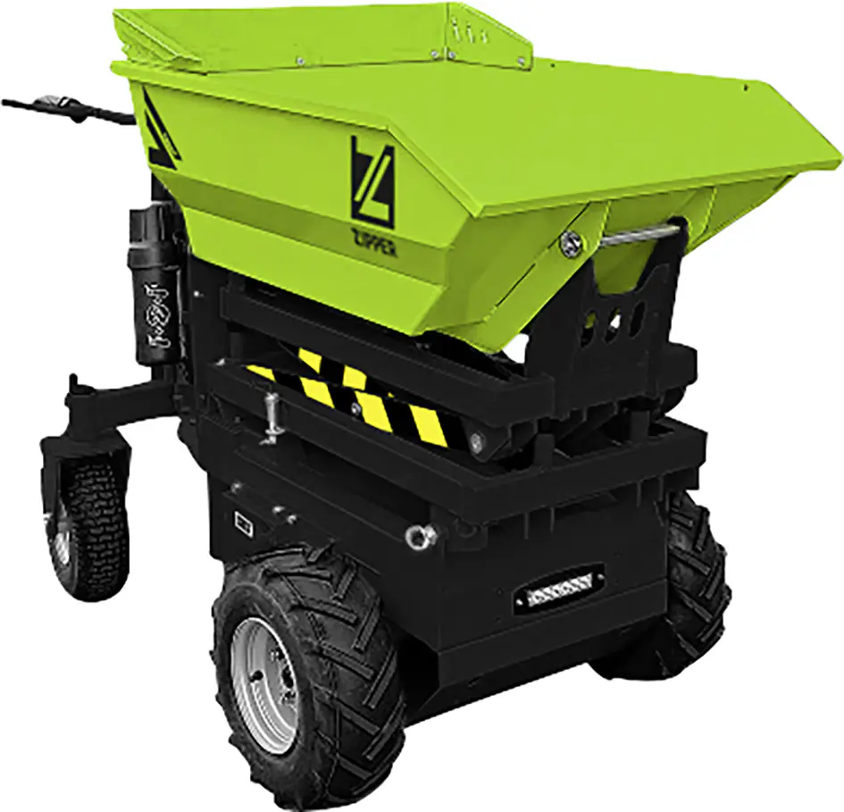 Zipper Elektro-Rad-Dumper ZI-ED600HKS mit Scherenhubfunktion Zipper Elektro-Rad-Dumper ZI-ED600HKS mit Scherenhubfunktion