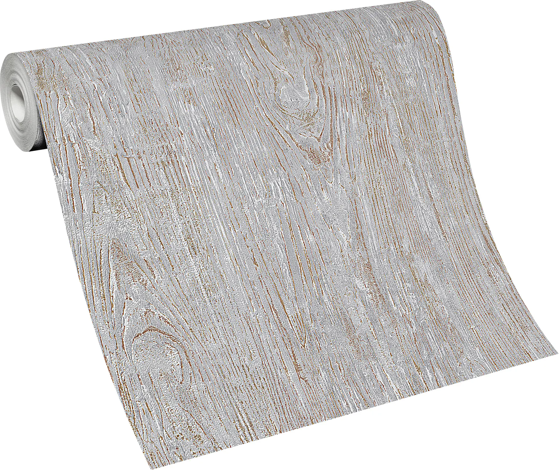 Erismann Vliestapete 10307-10 Focus, Holzdessin grau, 10,05 x 0,53 m