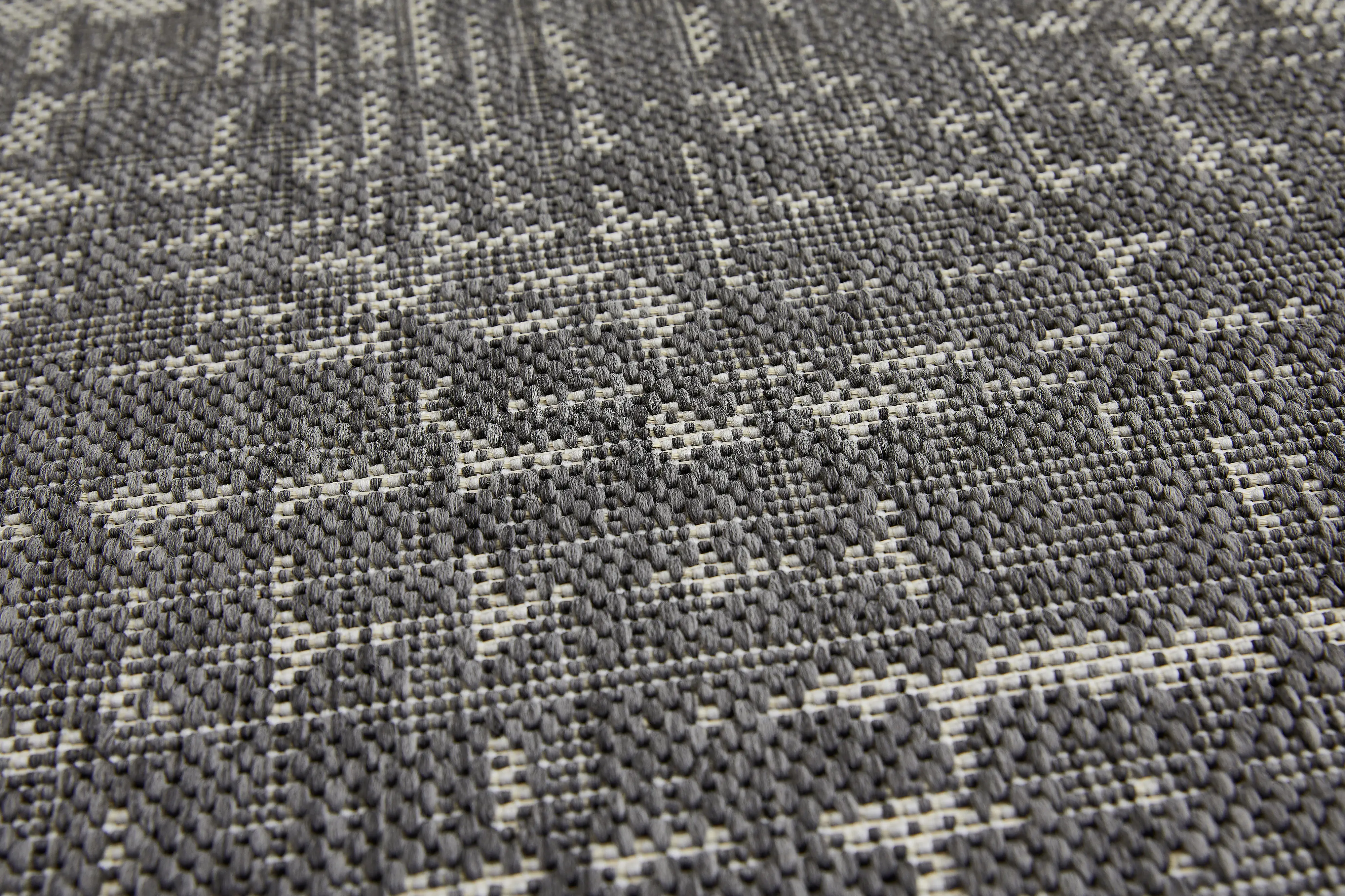 Teppich Oakland 160x230 cm Anthrazit-Creme