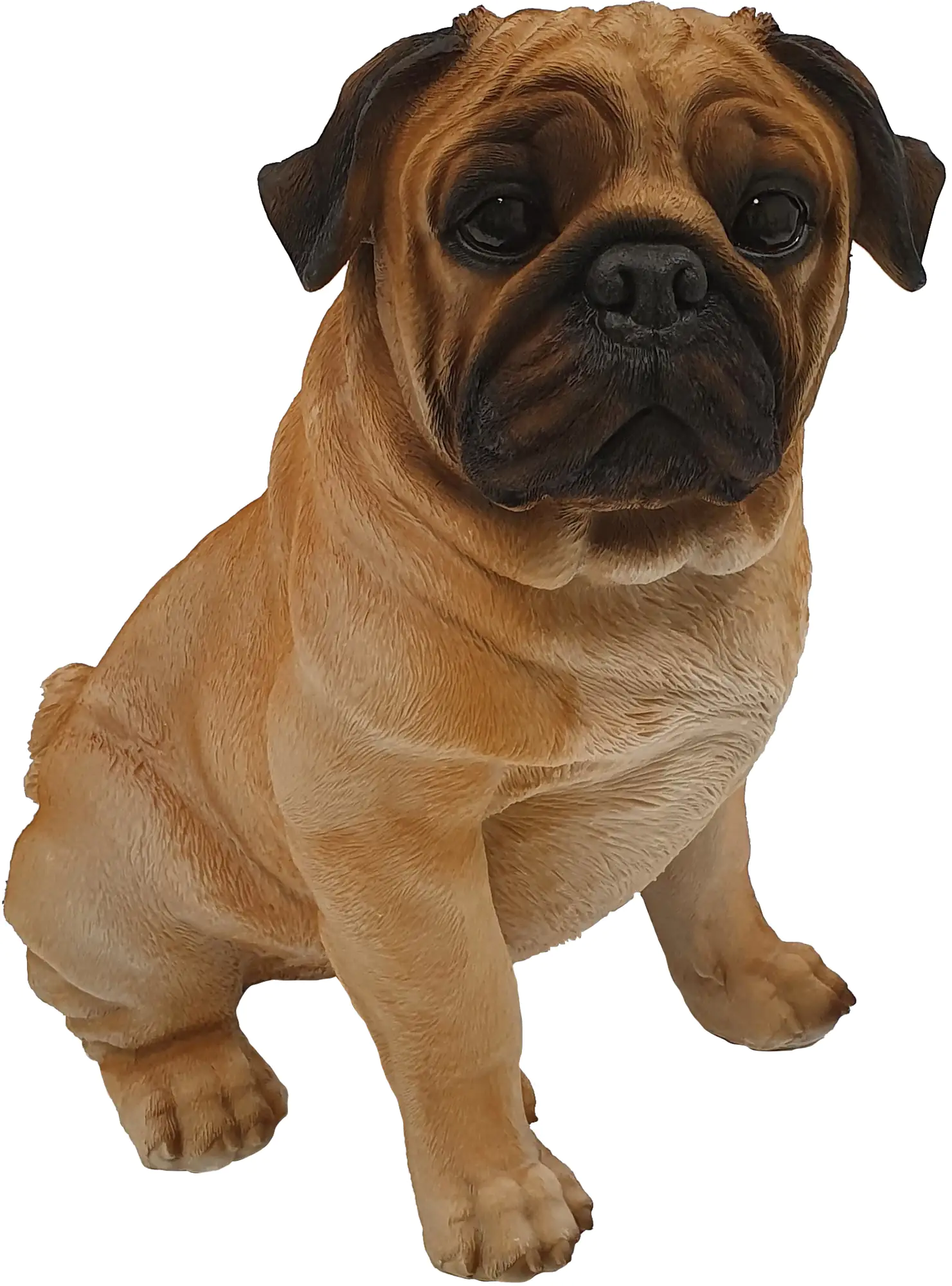 Dekofigur Mops sitzend 35 x 25 x 33 cm