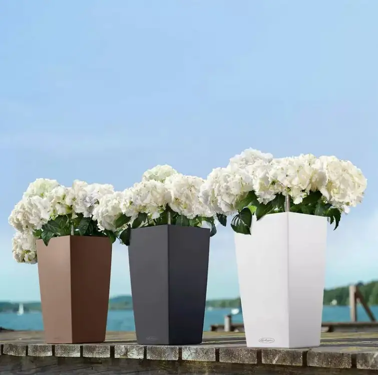 Lechuza Pflanzgefäß Cubico Color 30 weiß