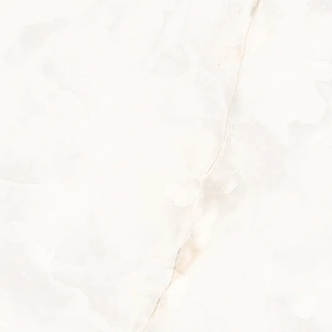 Bodenfliese Feinsteinzeug Infinity Onix 120 x 120 cm weiß/beige