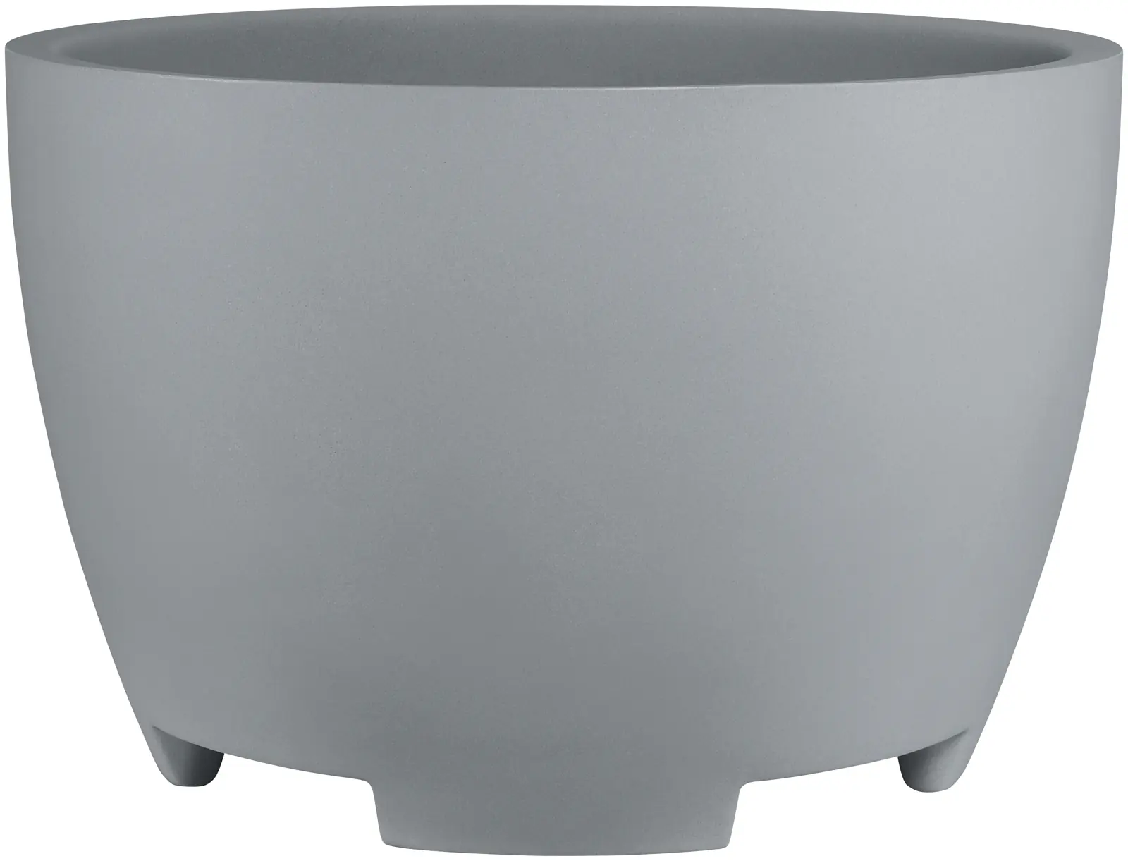 Geli Pflanzkübel Megalos Kunststoff hellgrau Ø 80 x 53 cm