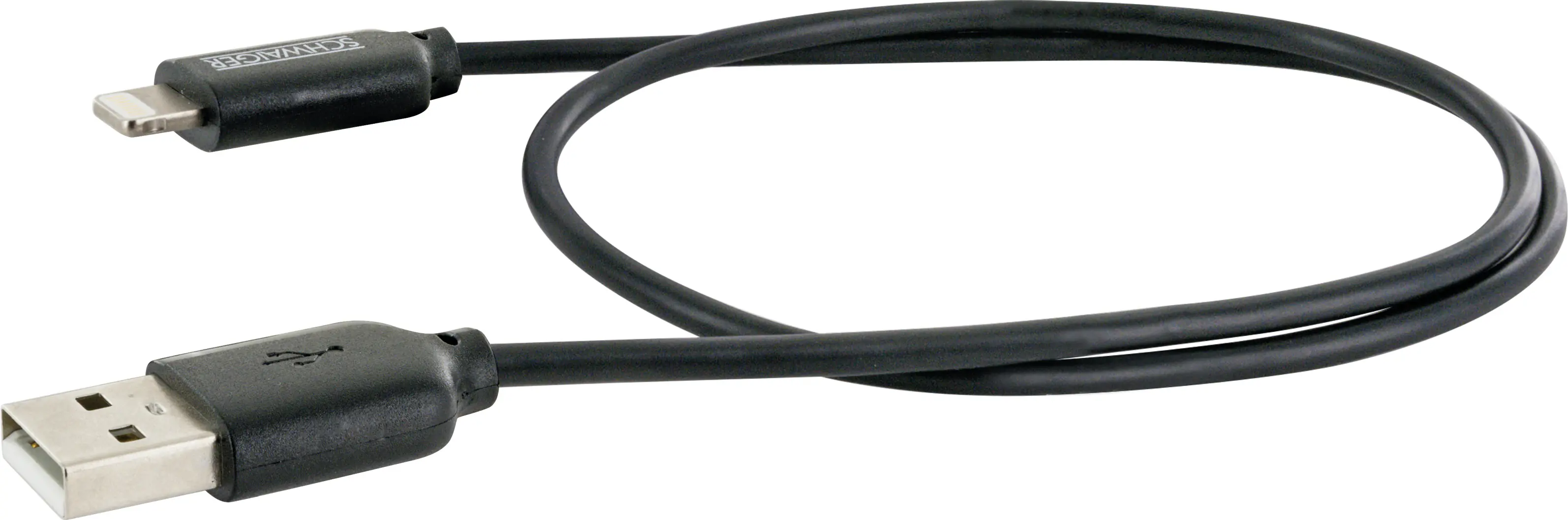 Schwaiger Apple Lithning Sync & Ladekabel USB 2.0 A auf Apple Lightning Stecker