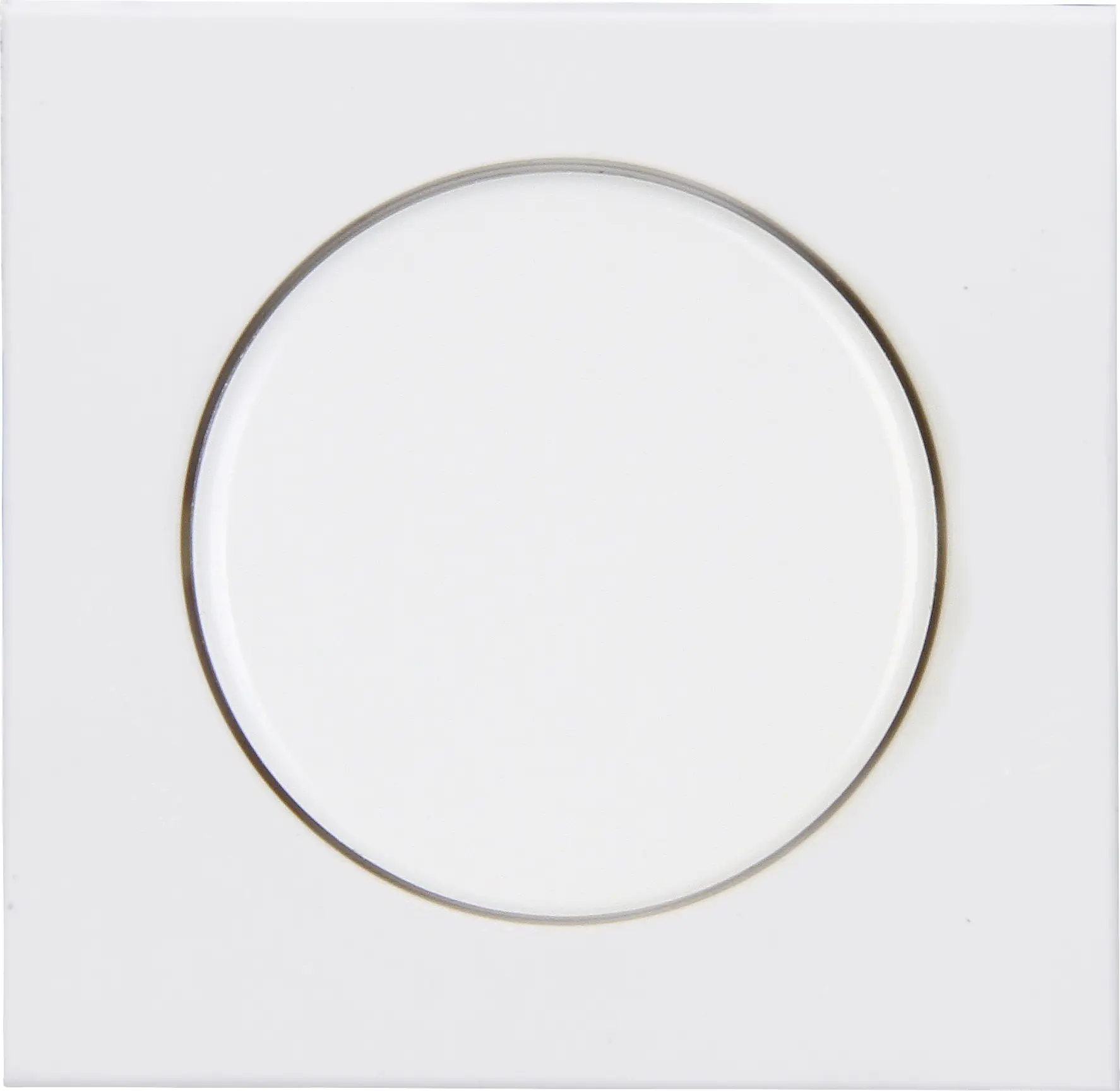 Kopp Abdeckung Druck-Wechseldimmer Athenis arktisweiß matt, 333750188