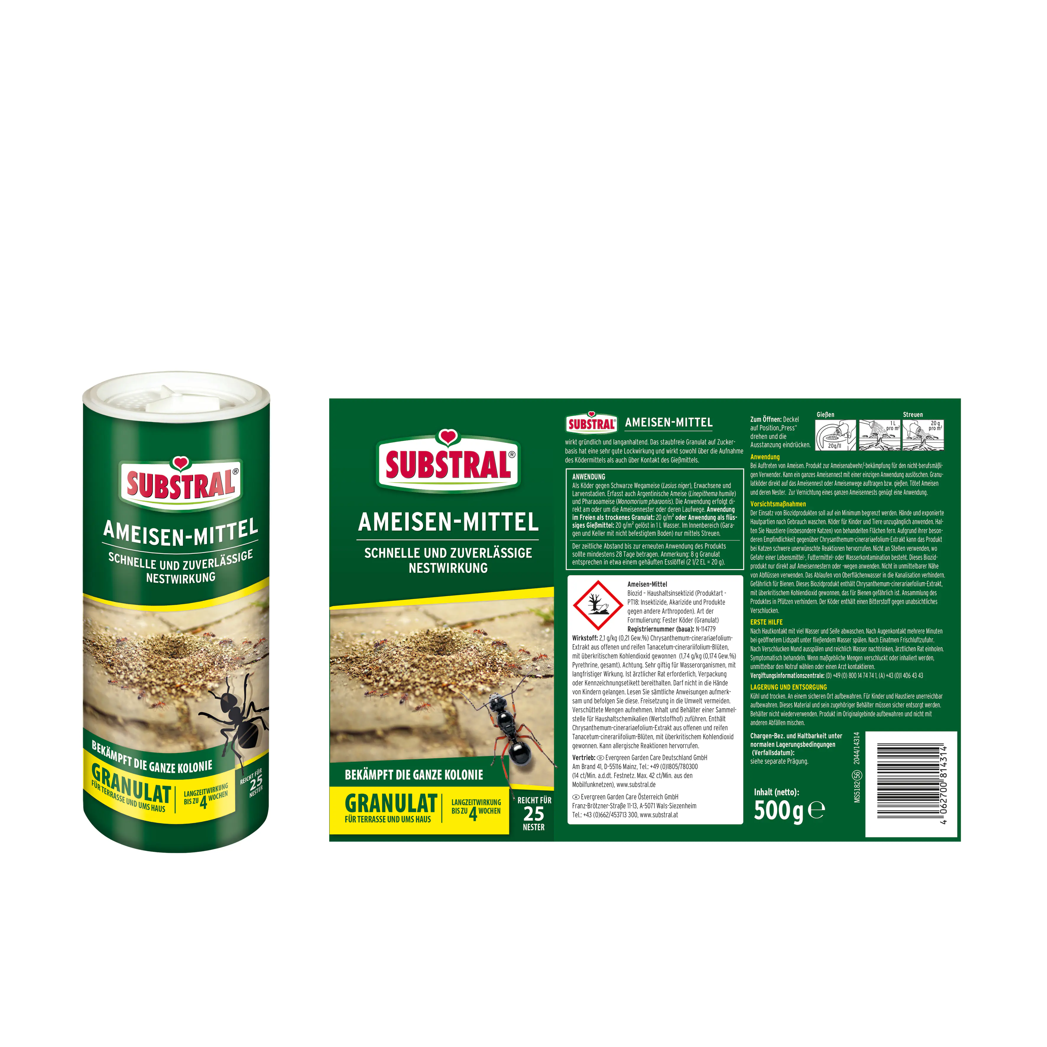 Substral Ameisenmittel 500 g Substral Ameisenmittel 500 g