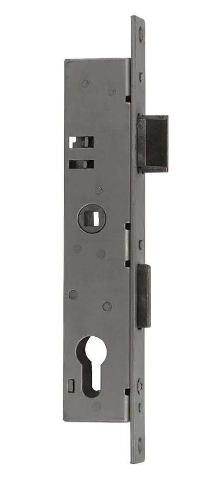 Alberts Einsteckschloß für Wellengittertore Dorn 25 verzinkt