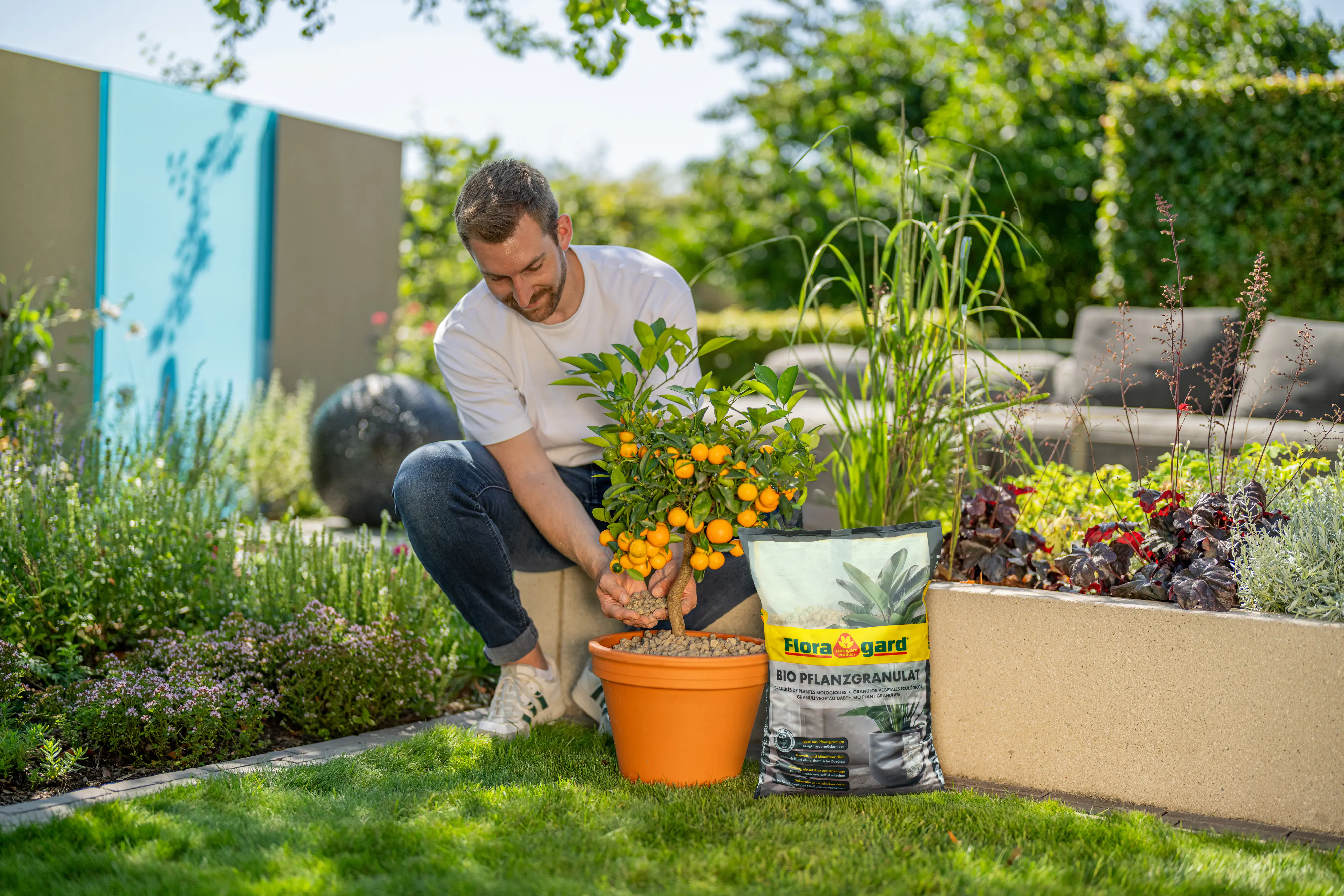 Floragard Bio Pflanzgranulat 8-16 mm 2 x 10 L Floragard Bio Pflanzgranulat 8-16 mm 2 x 10 L