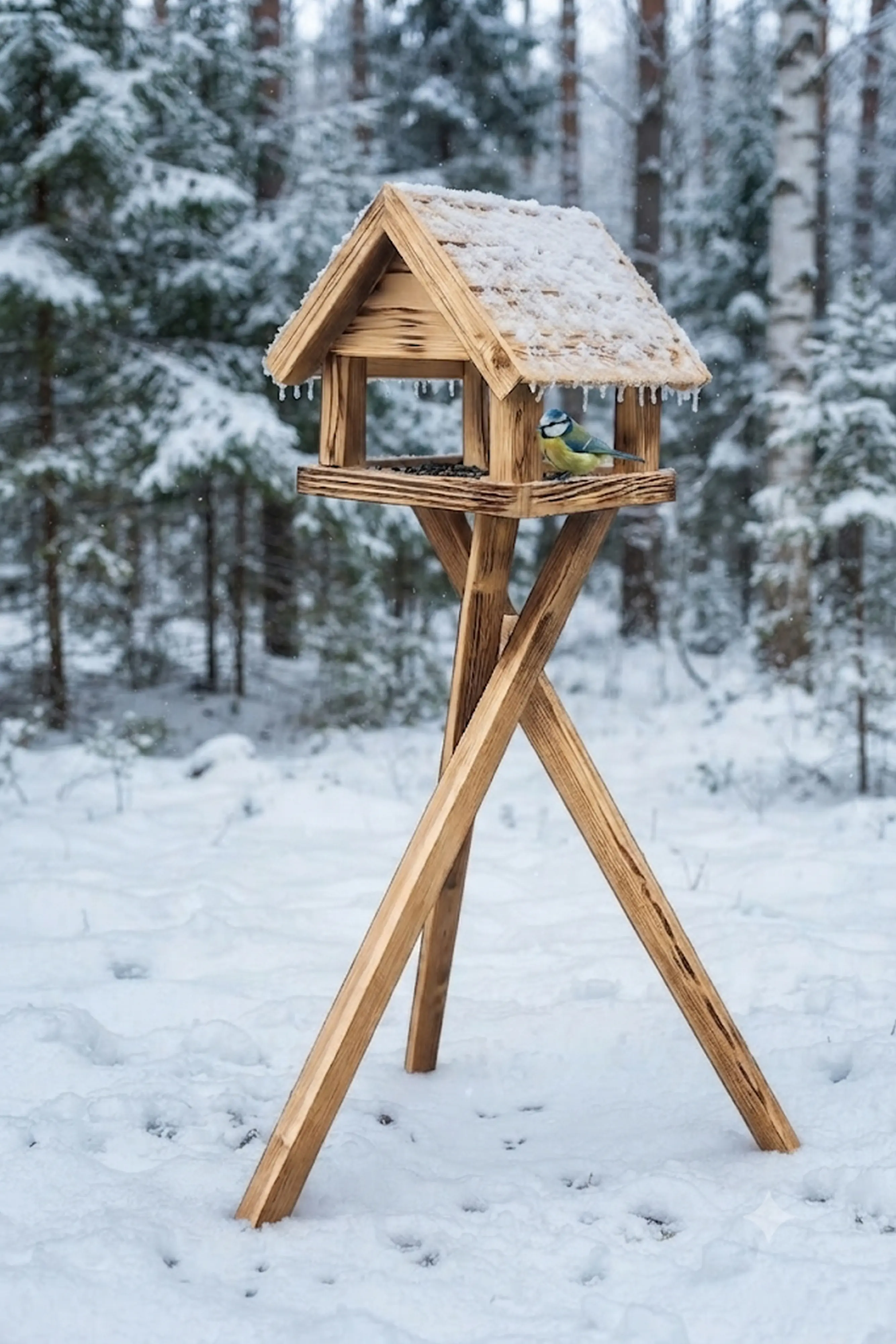 Vogelfutterhaus Jack mit Ständer