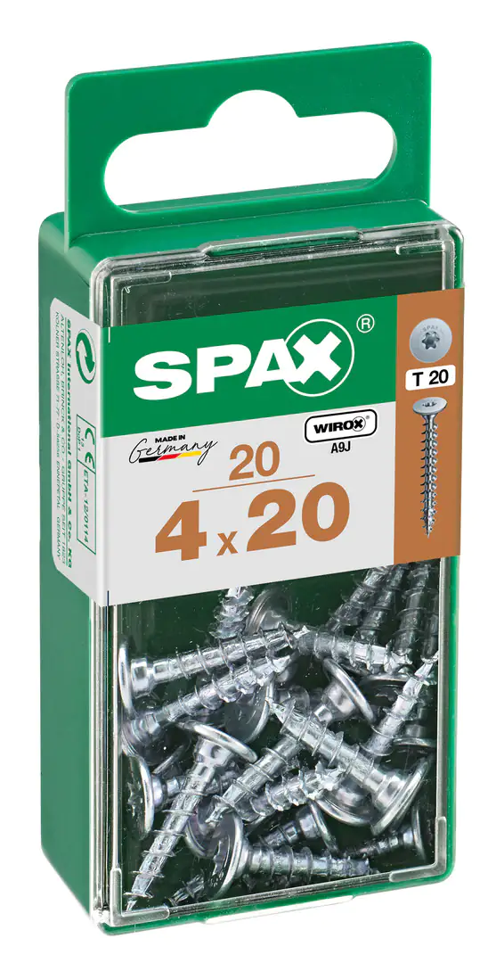 Spax Möbelbauschrauben 4.0 x 20 mm TX 20 - 20 Stk.