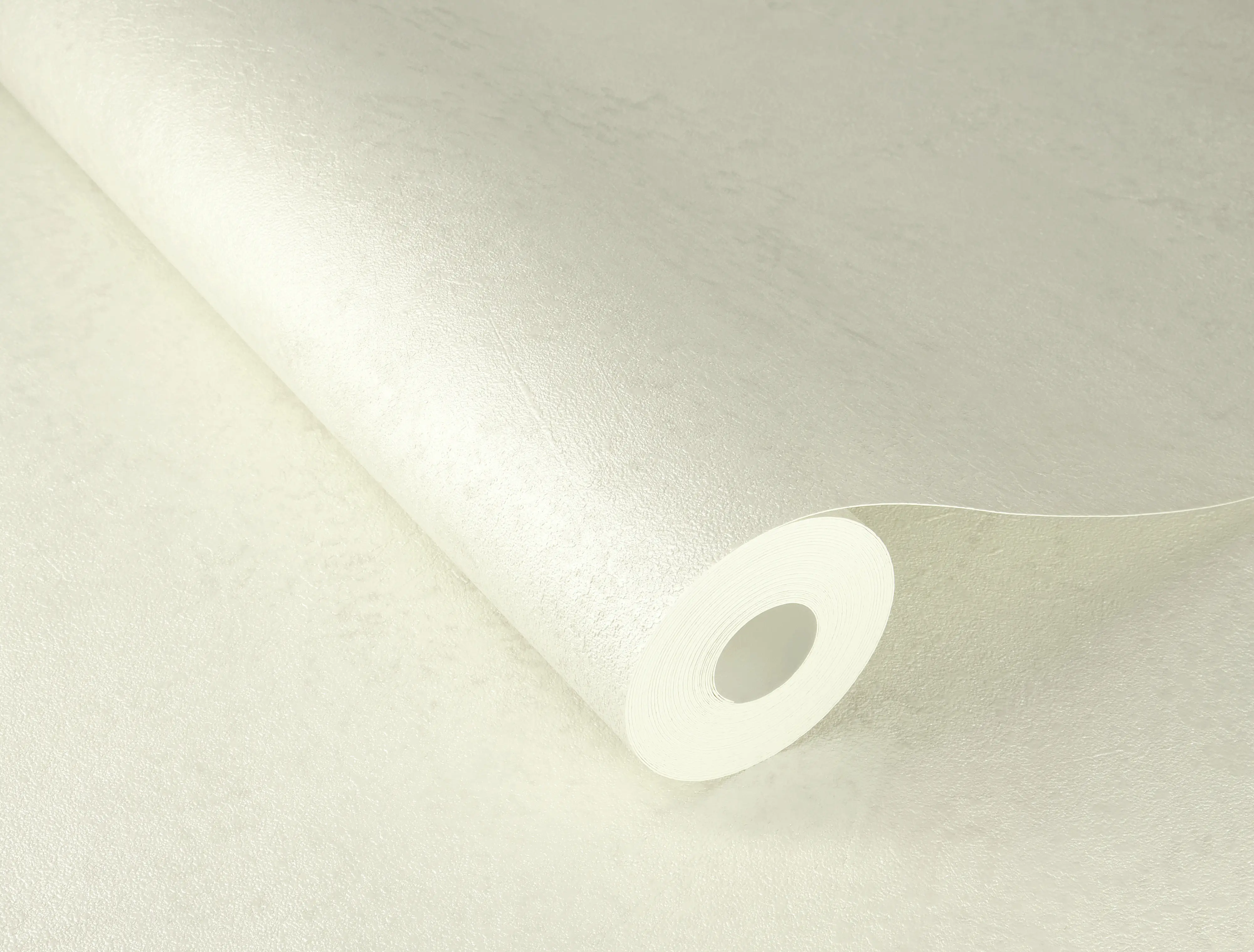 Rasch Vliestapete 315103 Weiß-Offwhite Uni 10,05 m x 0,53 m