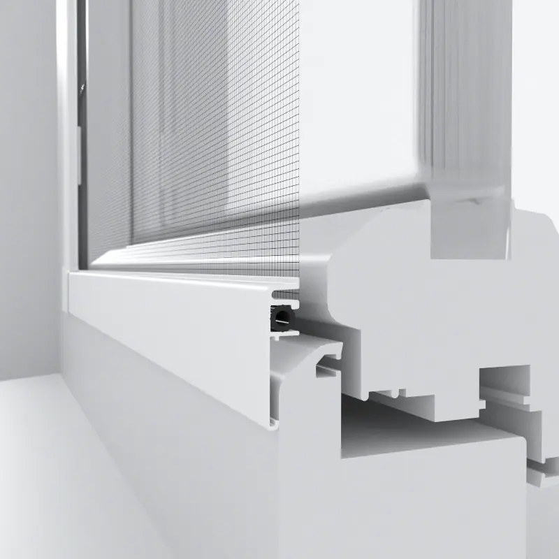 Primaster Fliegenschutz-Fenster slim 120 x 150 weiß