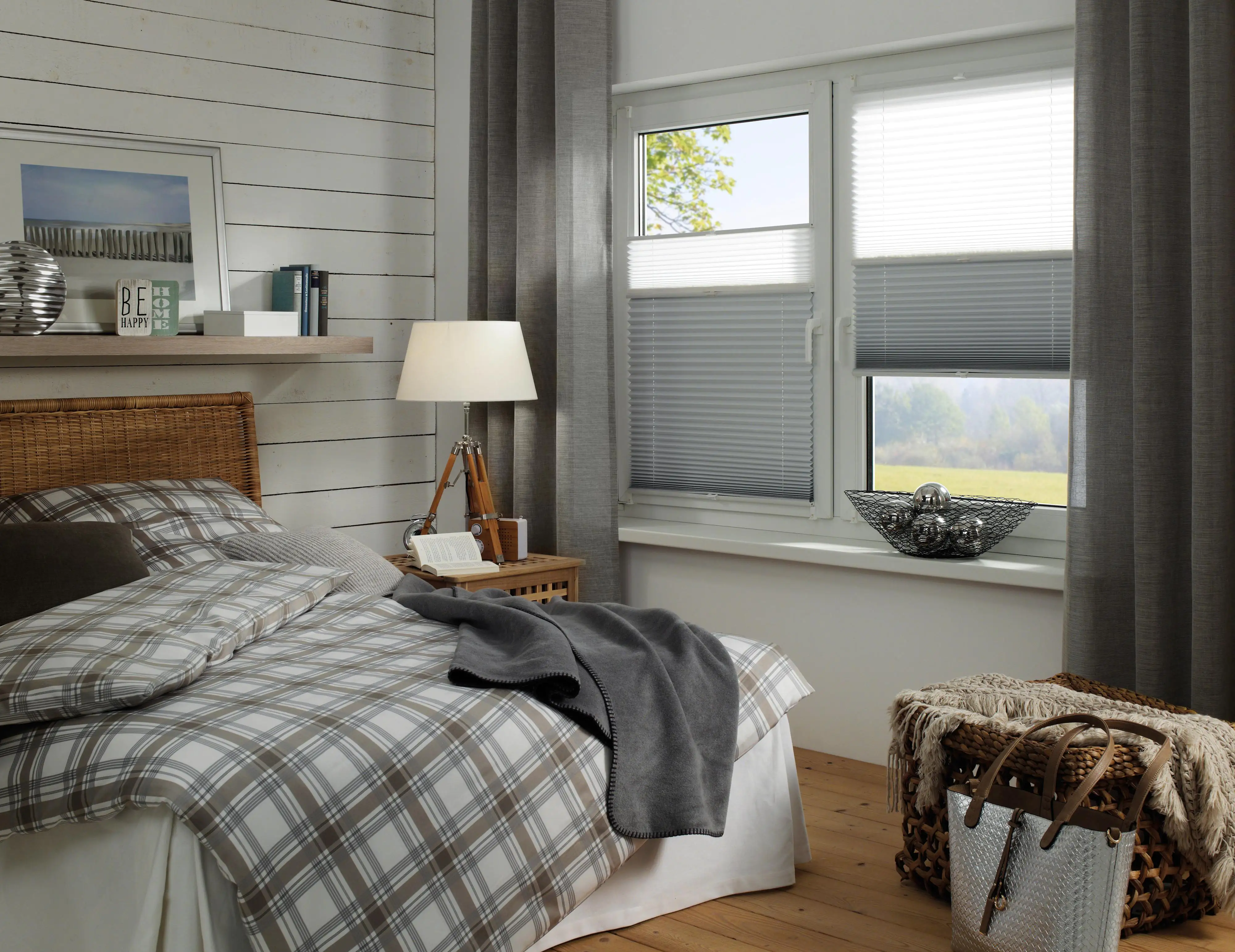 Gardinia EasyFix Plissee weiß Day+Night Gardinia EasyFix Plissee weiß Day+Night