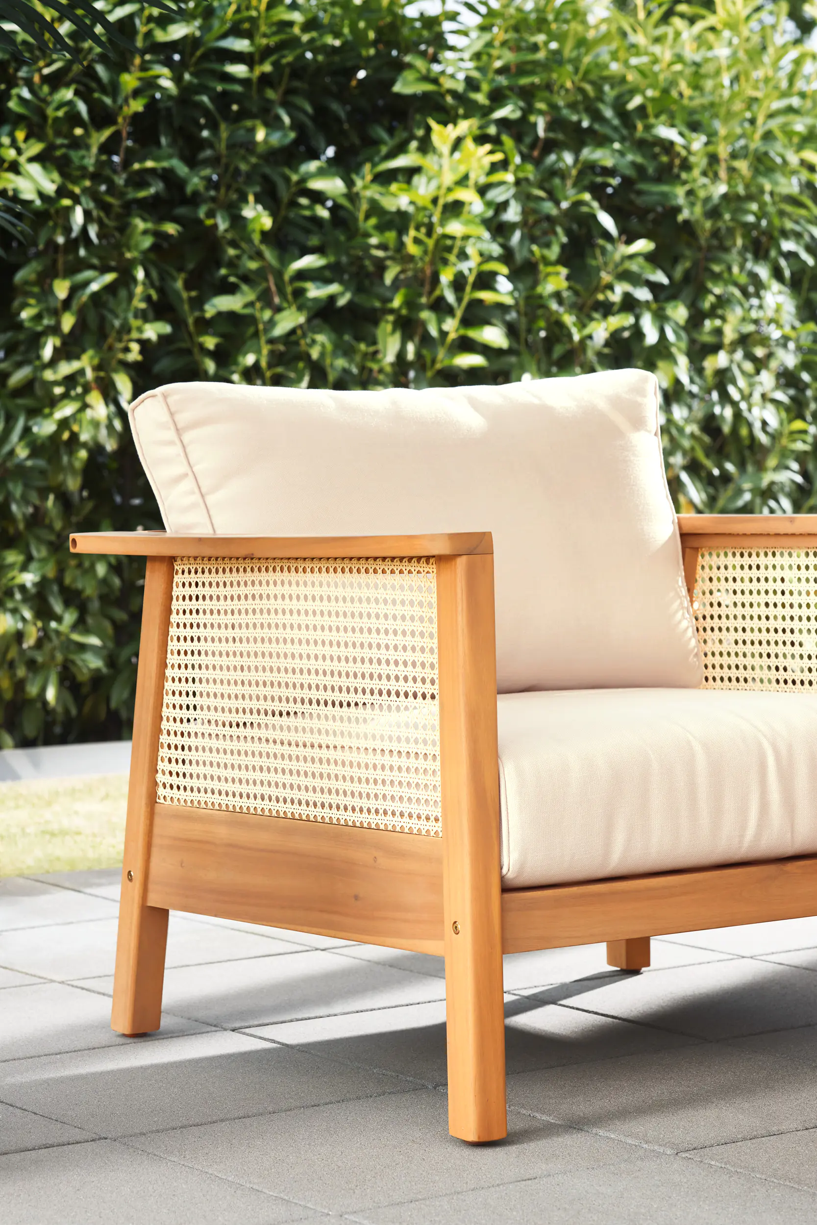 Primaster Gartenmöbel-Set Aruba Akazie/Wiener Geflecht