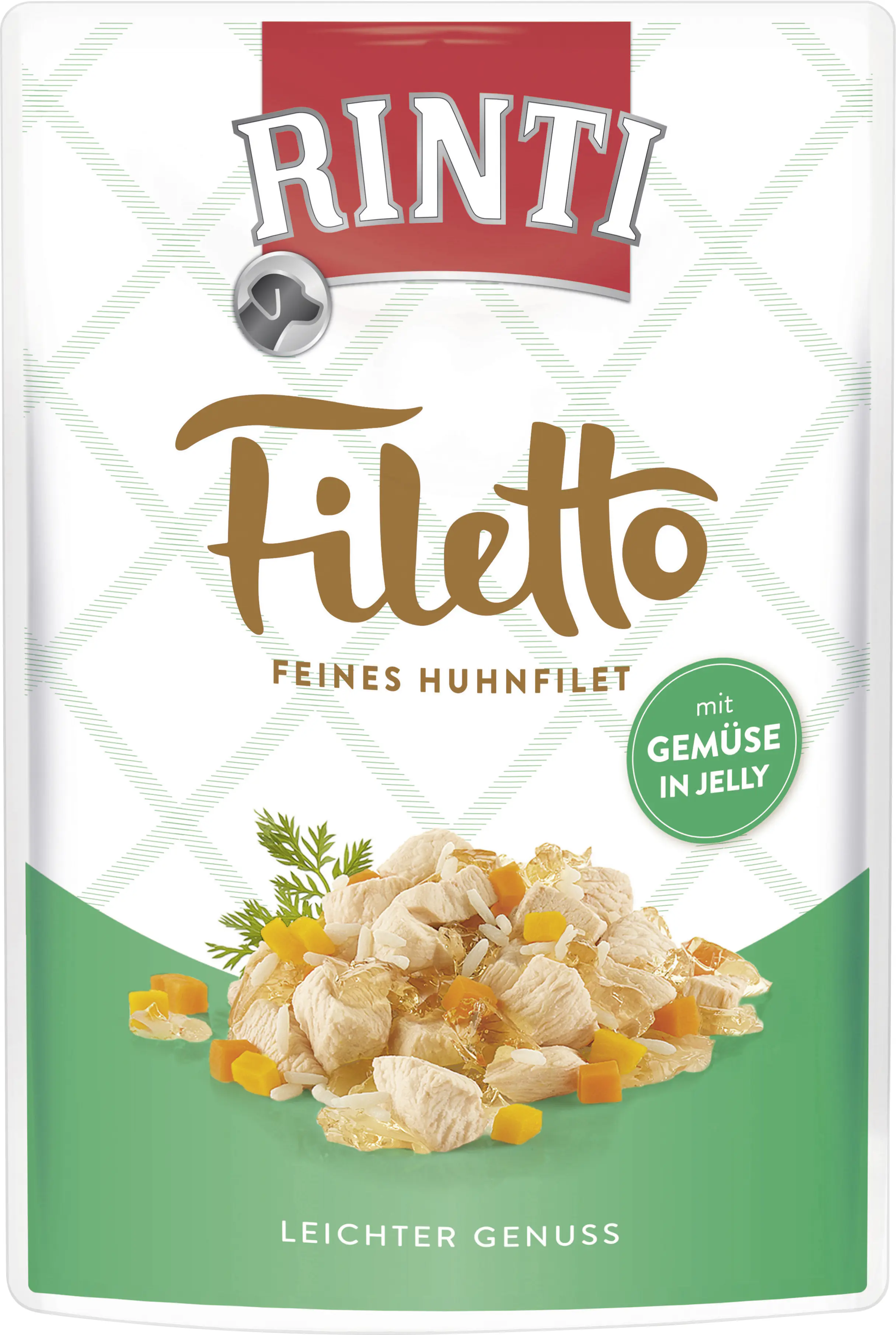 Rinti Filetto Hundenassfutter Adult 100 g Huhnfilet & Gemüse