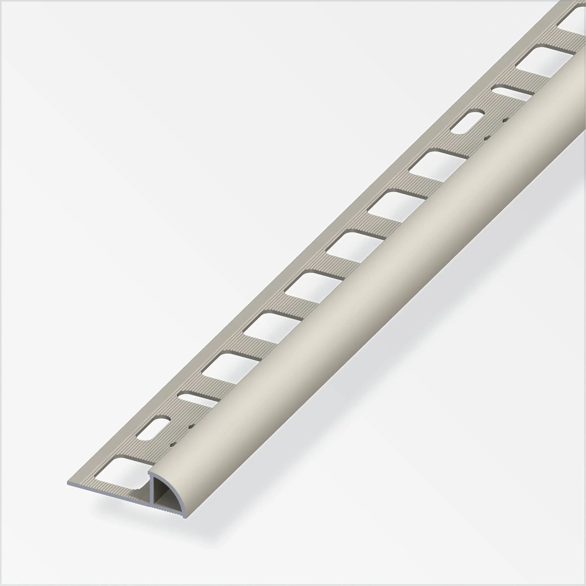 alfer Viertelkreisprofil Aluminium eloxiert titan alfer Viertelkreisprofil Aluminium eloxiert titan