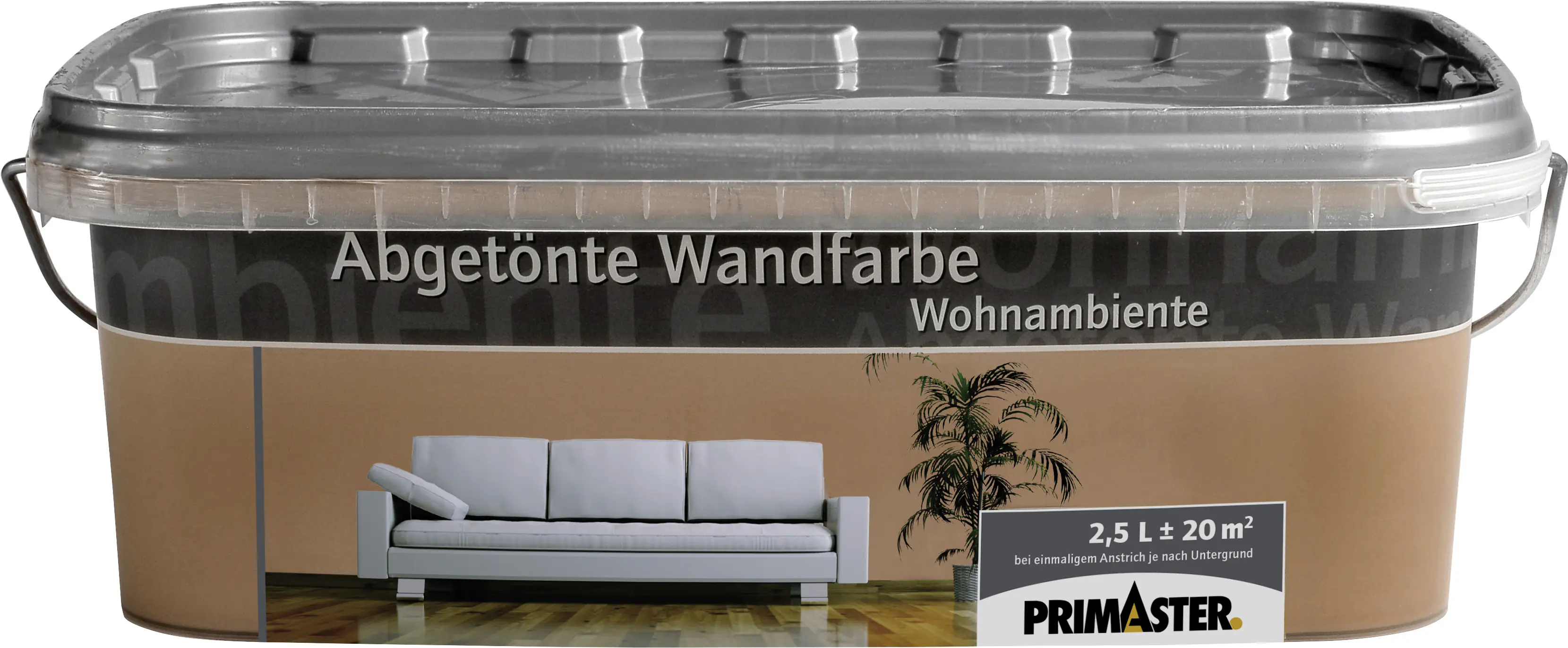 Primaster Wandfarbe Wohnambiente 2,5 L havanna