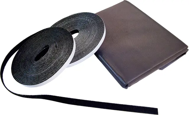 Windhager Pollenschutz Gitter 130 x 150 cm anthrazit