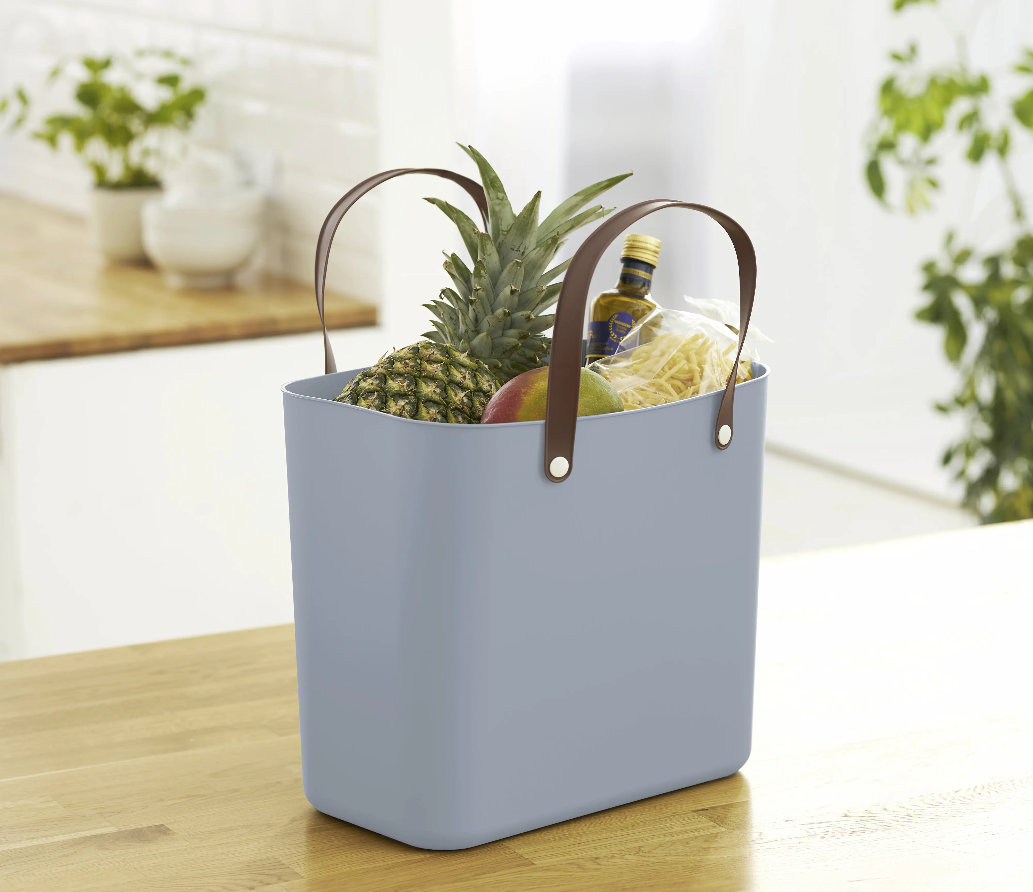 Rotho Einkaufstasche Albula 25 L misty blau