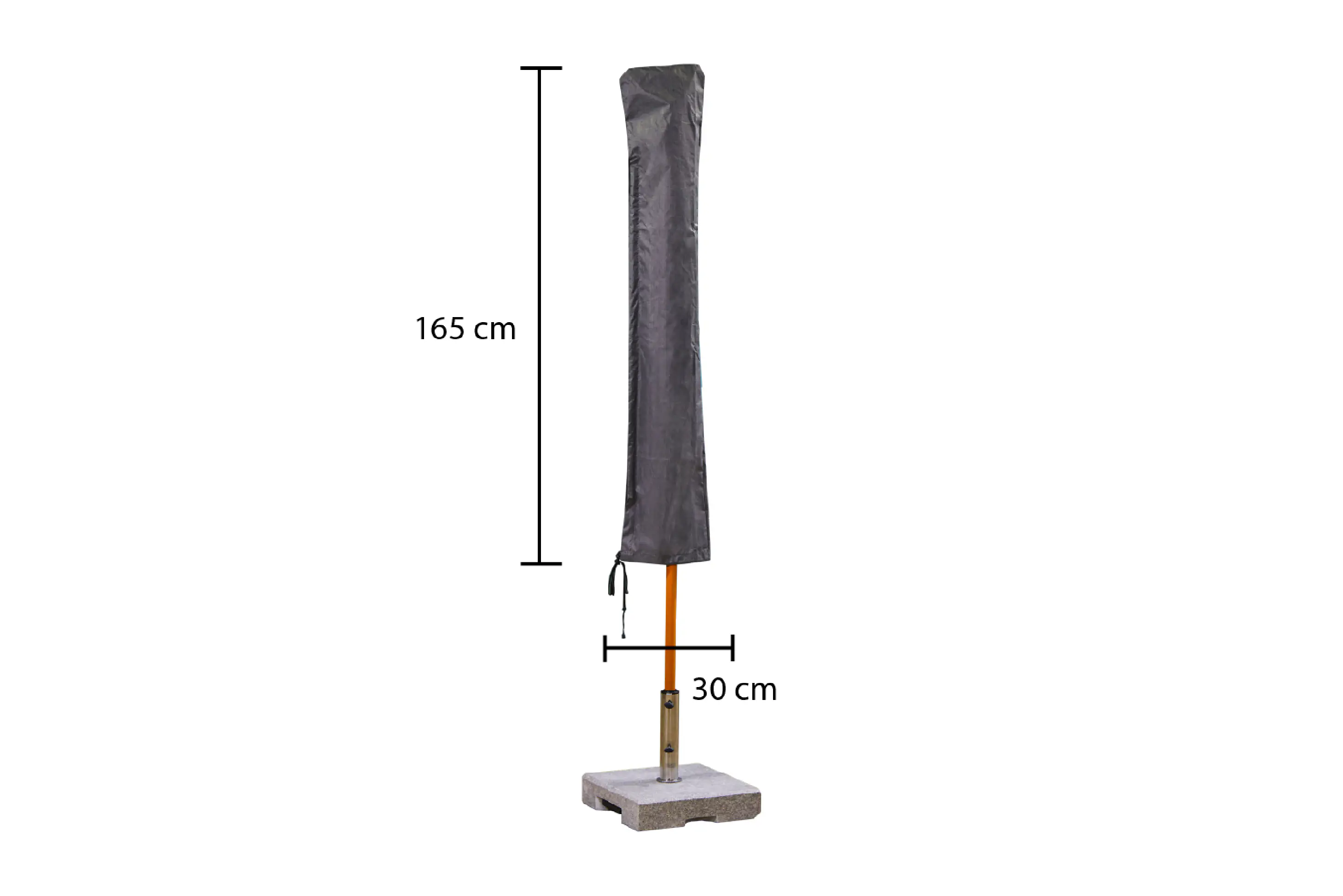 Winza Outdoor Covers Premium Schutzhülle Schirm Maße 165x30 cm Material PP MFY