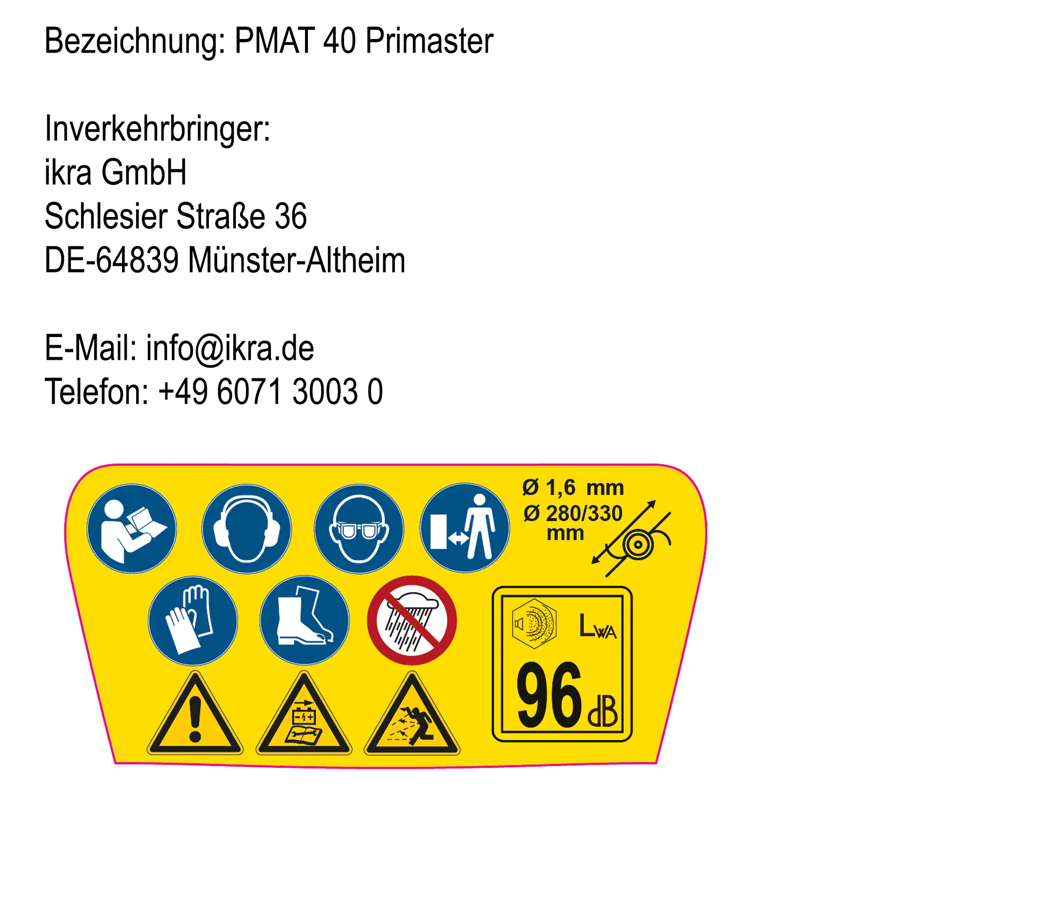 Primaster Akku-Trimmer PMAT 40 V ohne Akku und Ladegerät Primaster Akku-Trimmer PMAT 40 V ohne Akku und Ladegerät