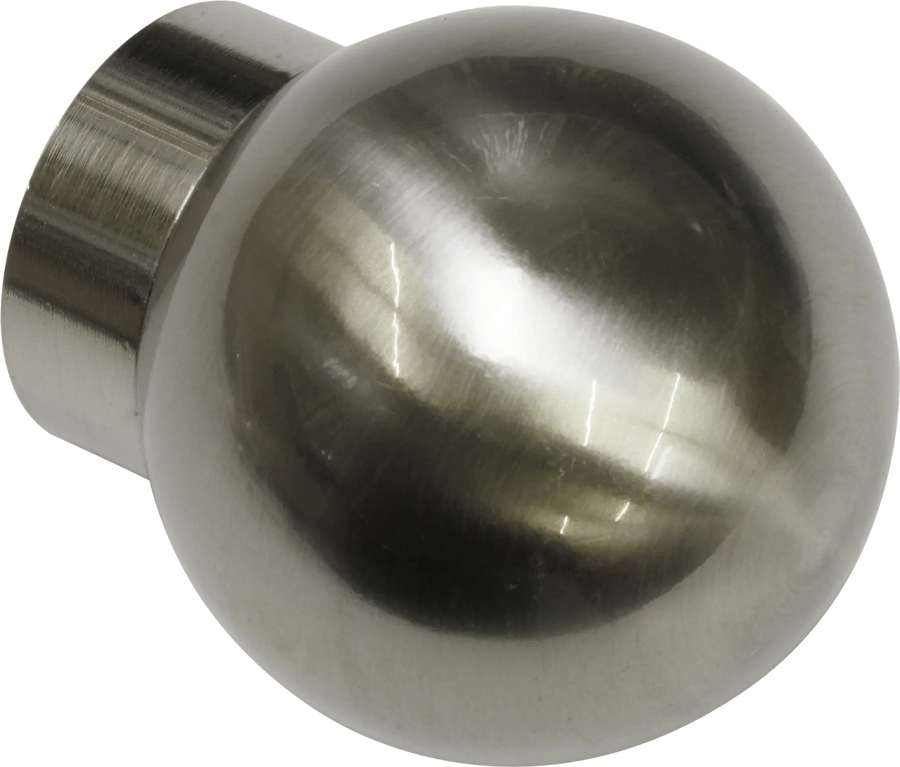 Gardinia Endknopf Windsor Ball, edelstahloptik