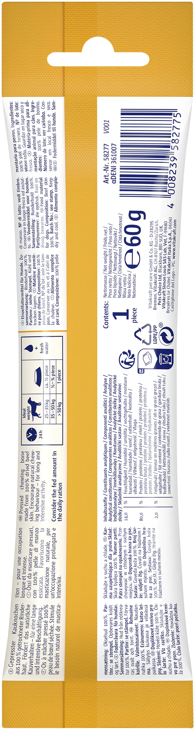 Vitakraft Chews intens Kauknochen 14 cm 1 Stück