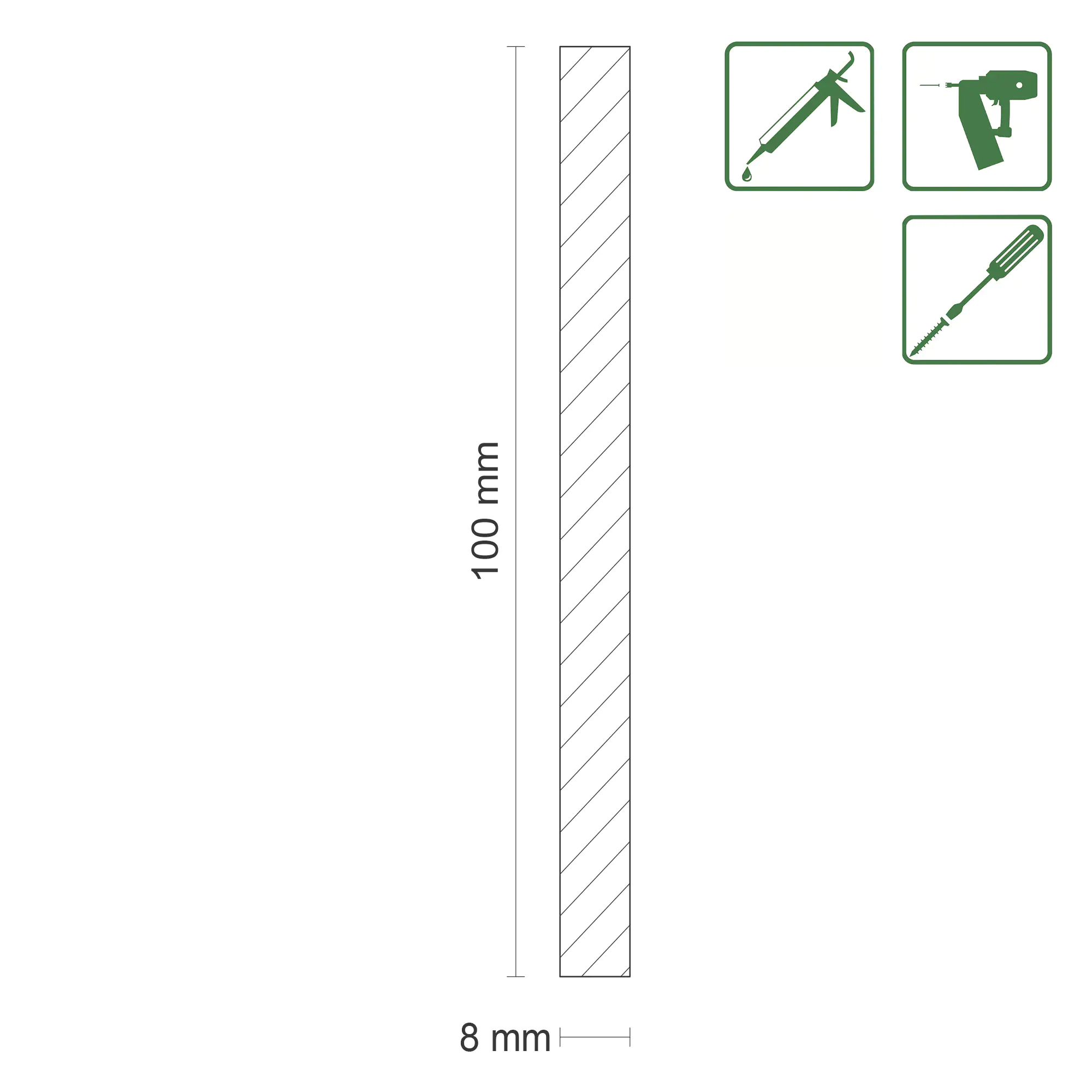 FN Neuhofer Balsa Brett 1000 x 8 x 100 mm