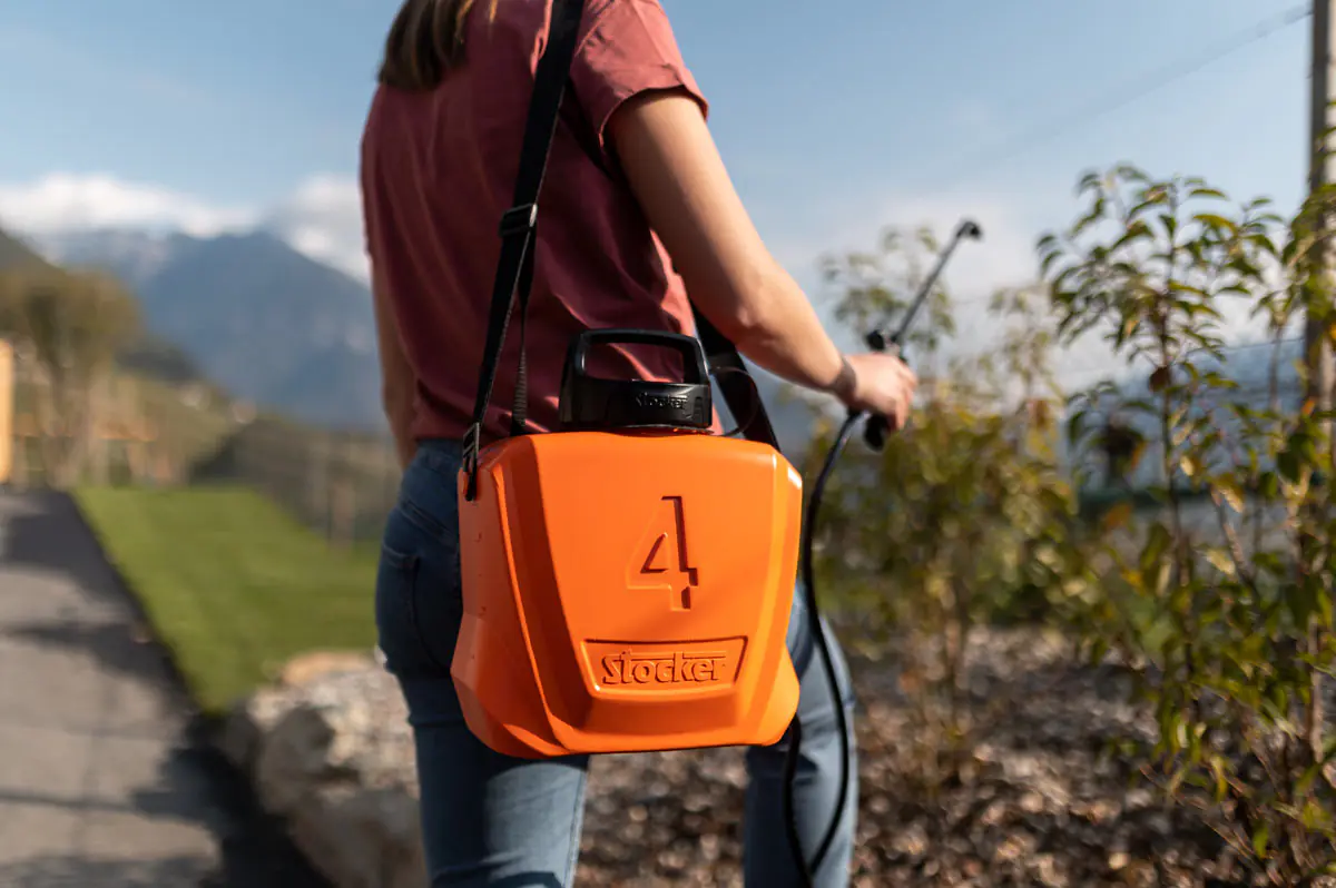 Stocker Geyser Elektro-Sprühgerät Thalia, mit Trageriemen, 4 L, Li-Ion, 2 bar