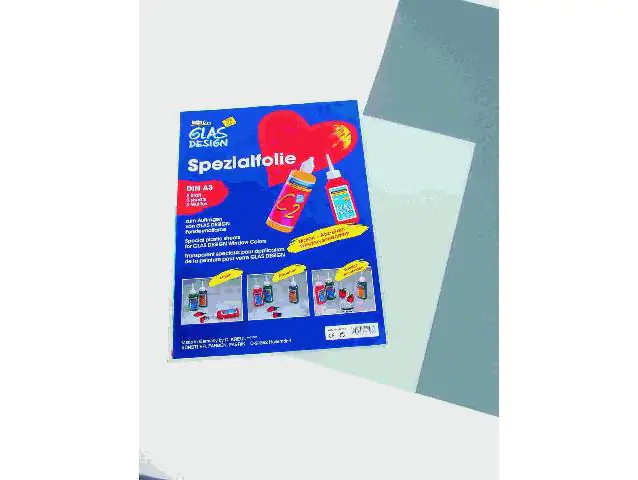 4000798427931 Kreul Window Color Spezialfolie 3 Blatt DIN A3