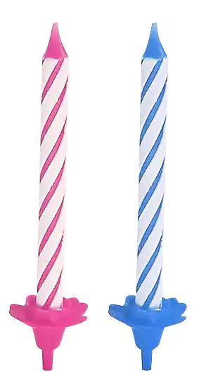 Fackelmann Kerzen mit Halter 32-teilig Fackelmann Kerzen mit Halter 32-teilig