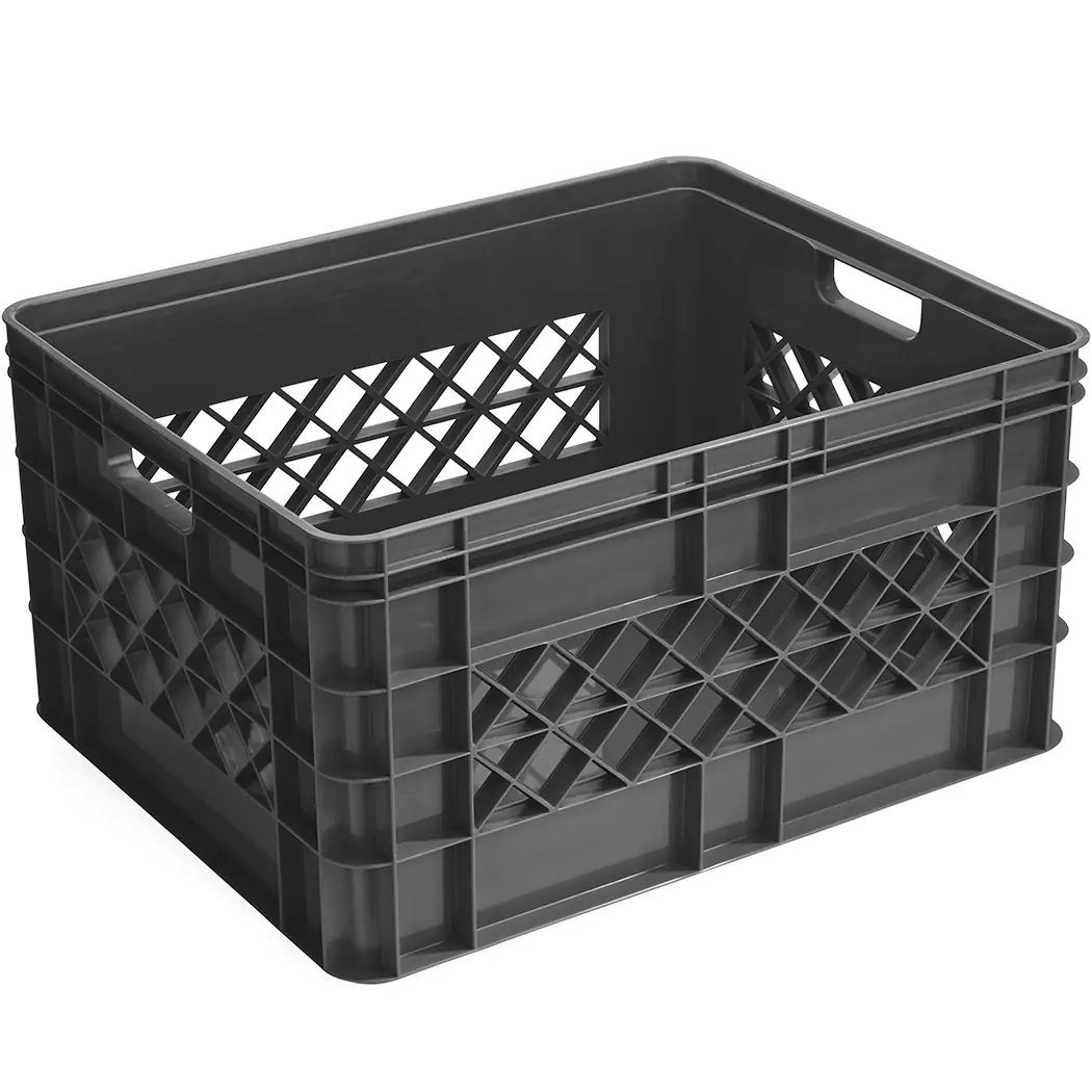 Sunware offene Aufbewahrungsbox Square 52L anthrazit 50 x 40 x 26 cm Sunware offene Aufbewahrungsbox Square 52L anthrazit 50 x 40 x 26 cm