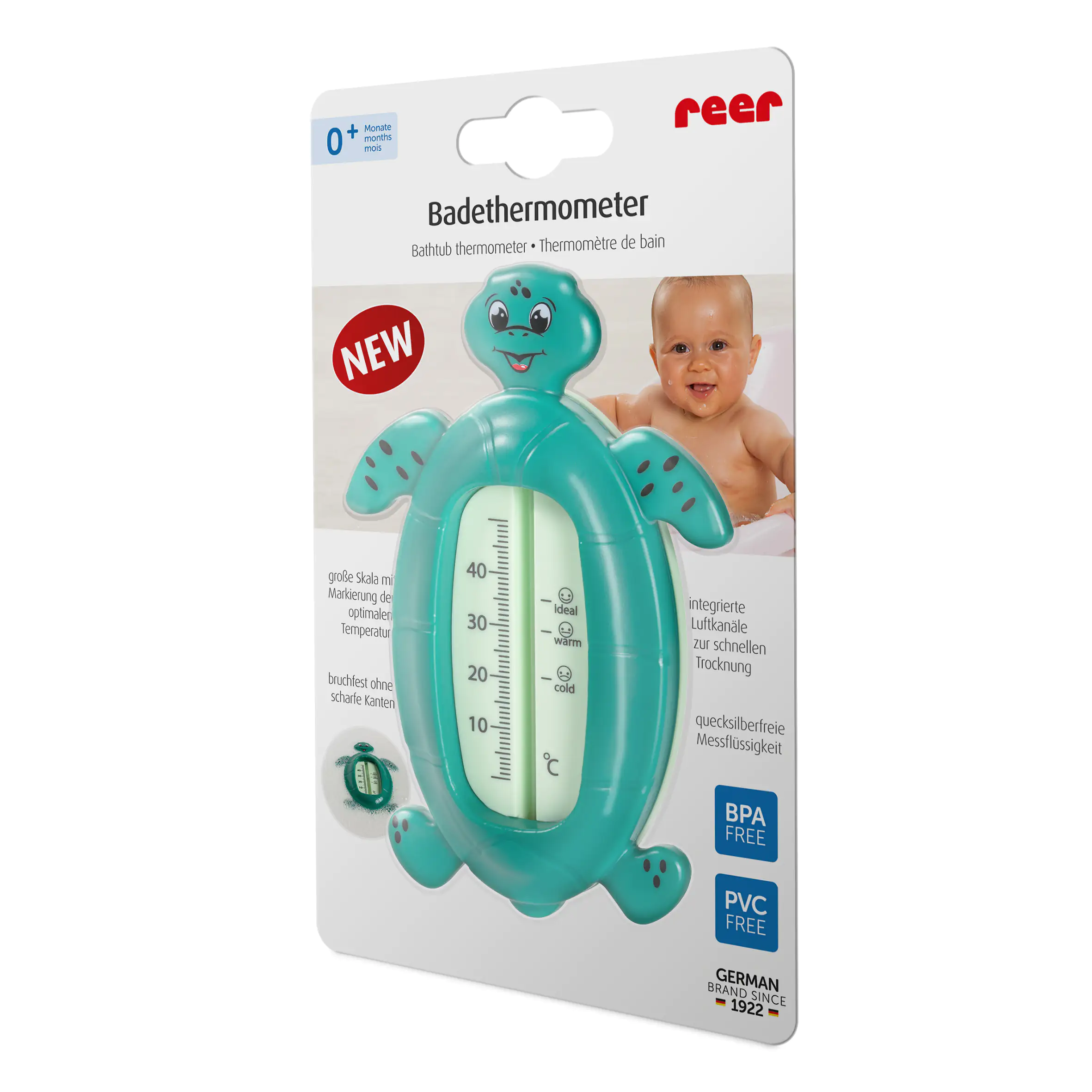 Reer Badethermometer Schildkröte