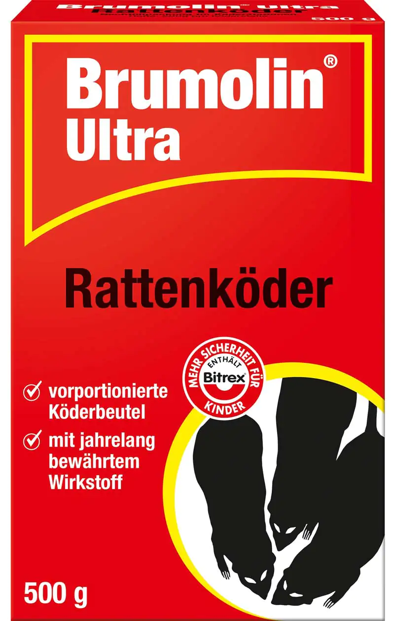 Brumolin Ultra Rattenköder 500 g Brumolin Ultra Rattenköder 500 g
