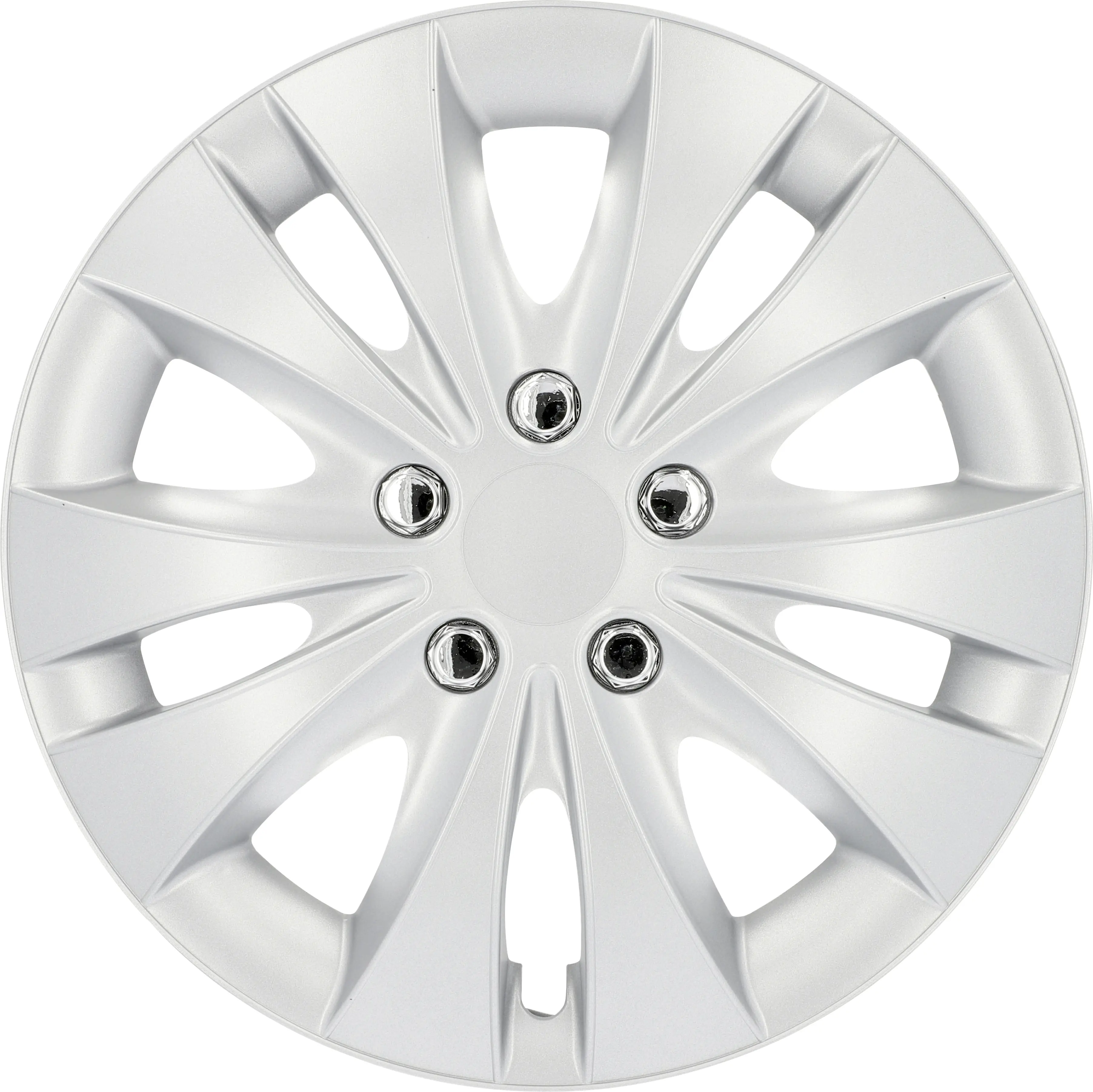 Cartrend Radzierblenden Storm 35 cm (14 Zoll) silber 4 Stück Cartrend Radzierblenden Storm 35 cm (14 Zoll) silber 4 Stück