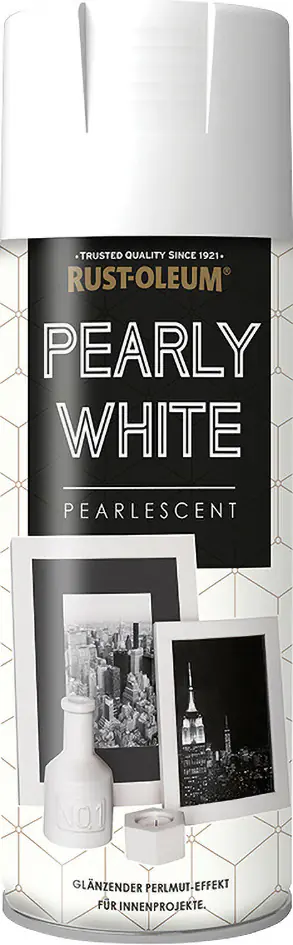Rust-Oleum Metallsprühlack 400 ml pearly white