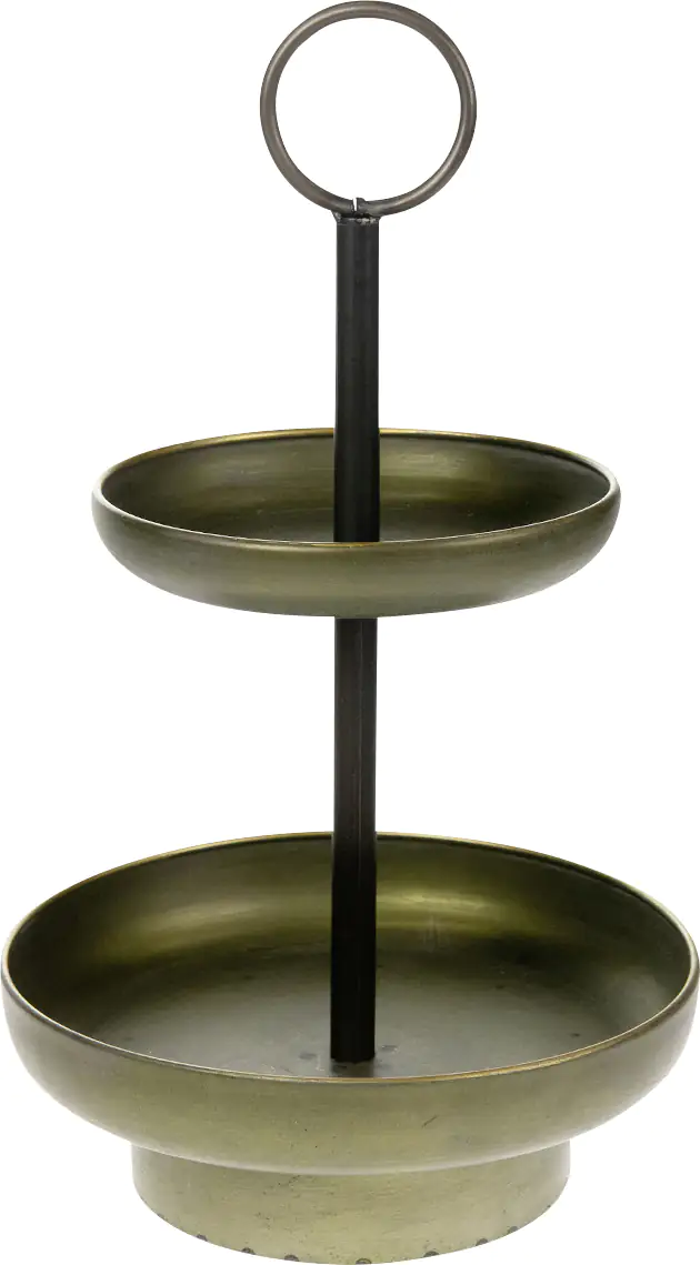 Dijk Etagere bronze aus Metall Ø 25.5 x 42.5 cm
