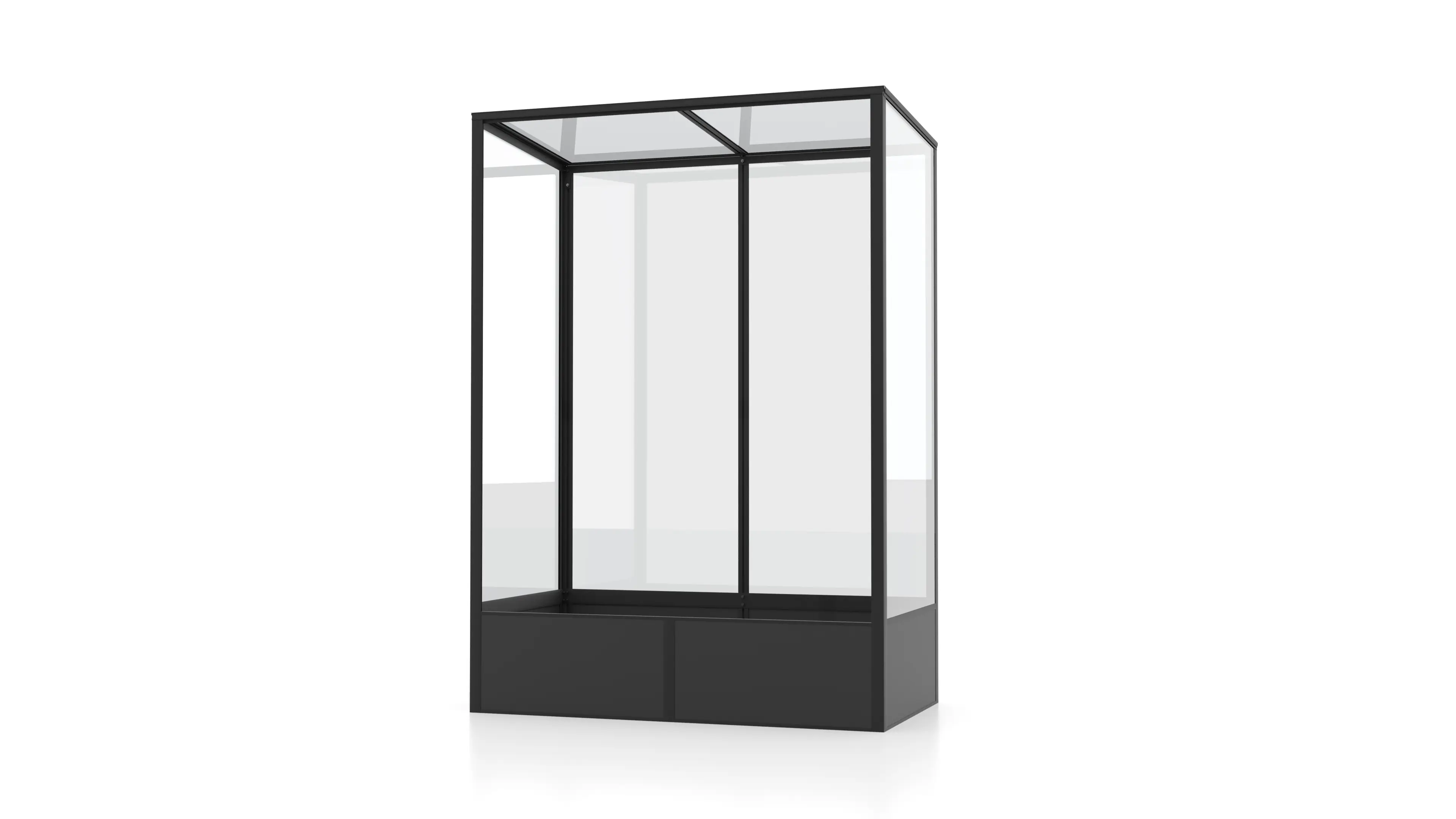 Vitavia Tomatenhaus Napoli 900 ESG 3 mm schwarz 131 x 68 cm