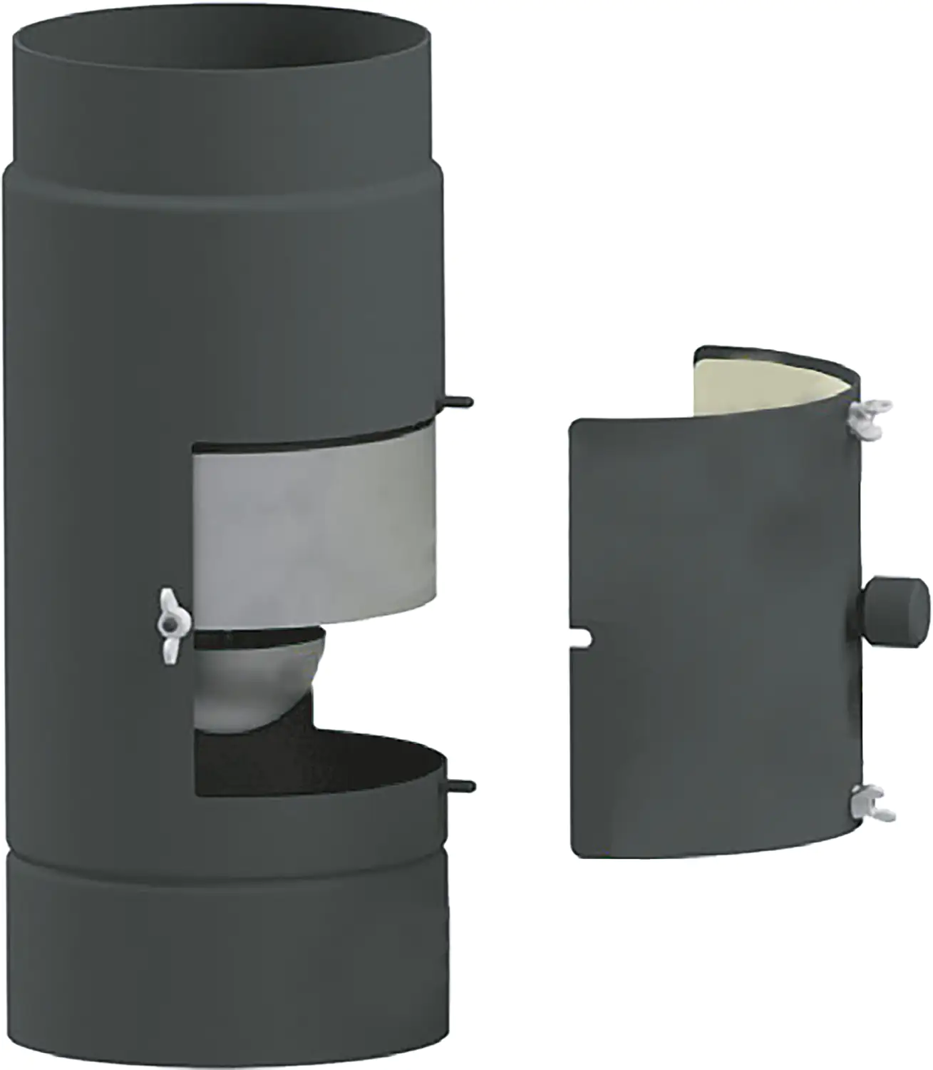 Firefix KaminfilterKat schwarz Kaminfilter zum Nachrüsten