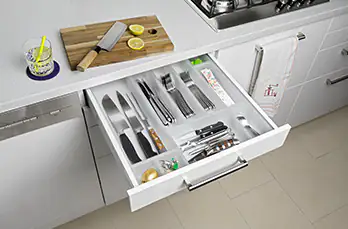 Rotho Ordnungssystem Basic 8 x 8 x 5 cm, transparent